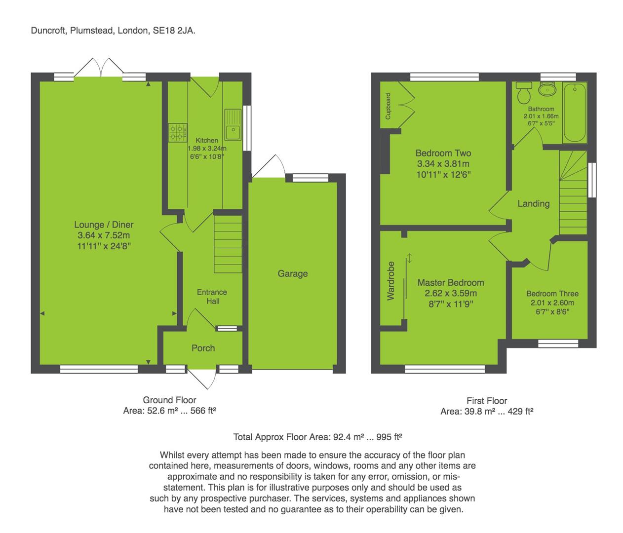 3 Bedrooms  to rent in Duncroft, London SE18