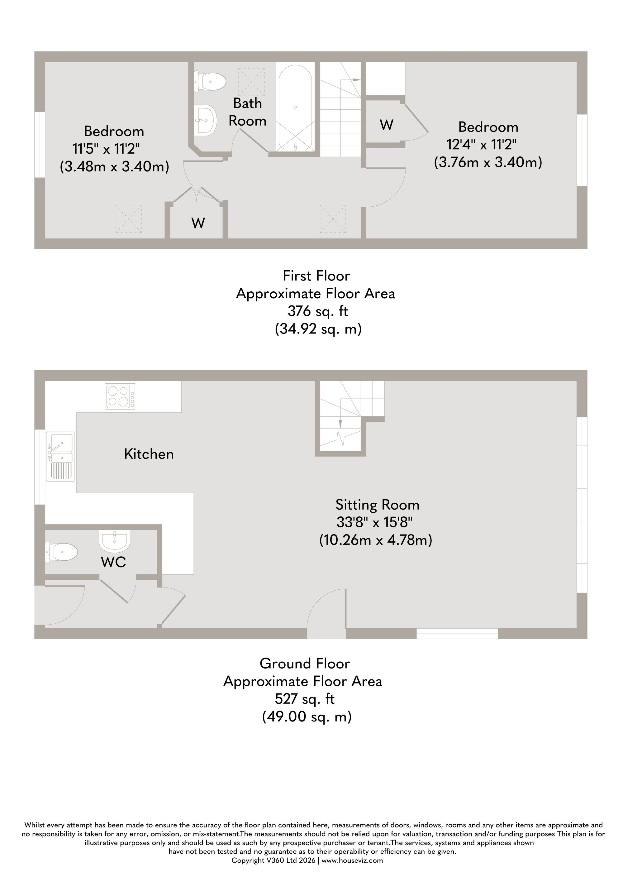 Little Barn, Cliff Farm Barns, Old Hunstanton floorplan