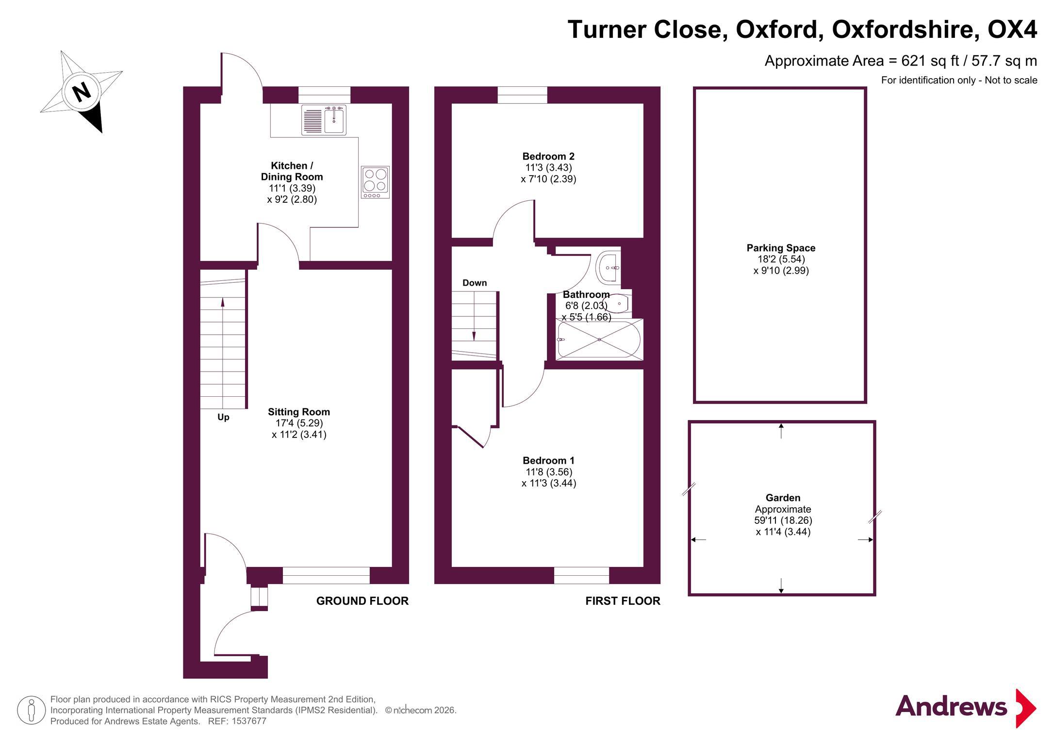 Turner Close, Oxfordshire floorplan
