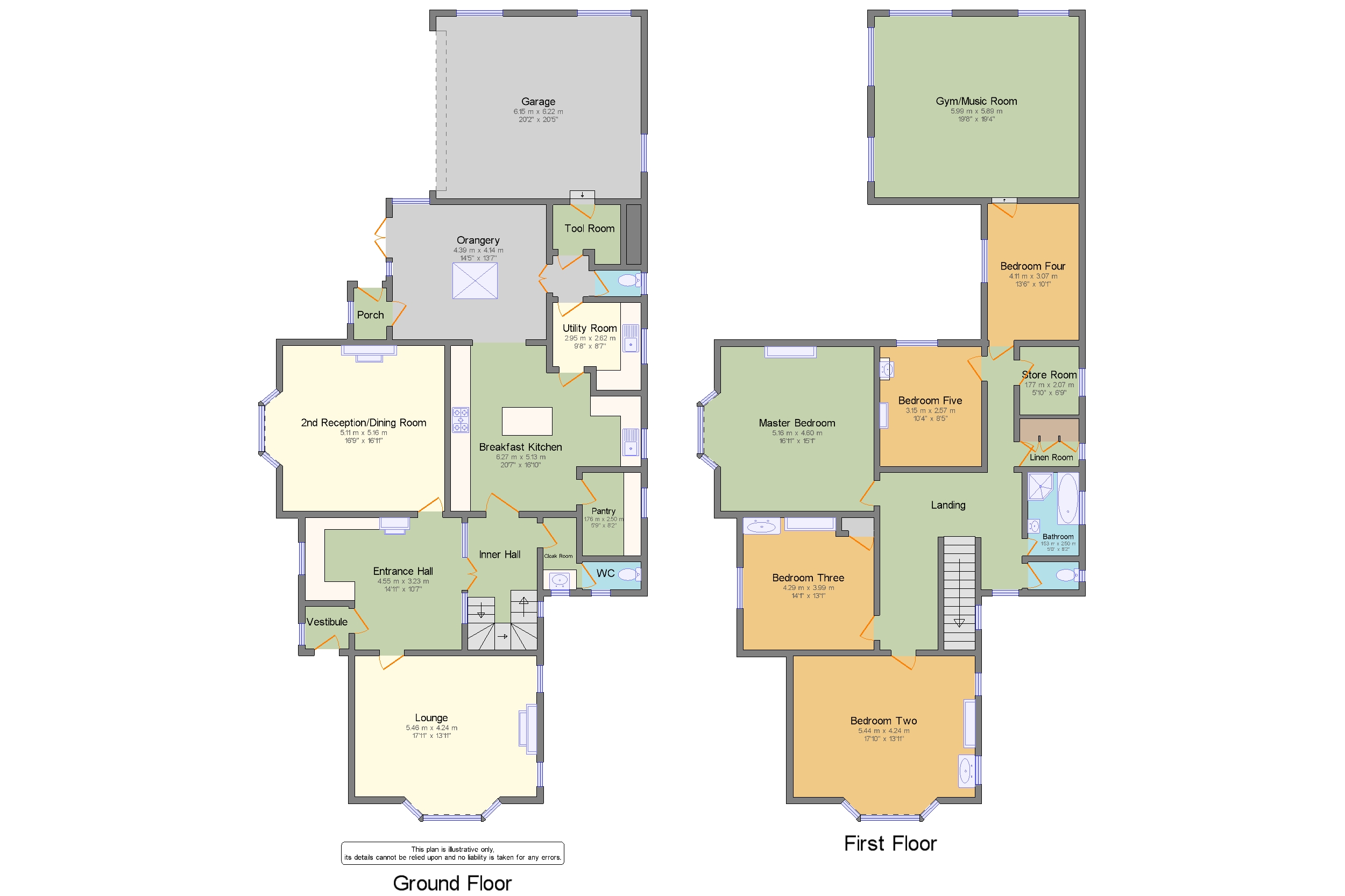5 bed detached house for sale in Moss Lane, Leyland, Lancashire PR25