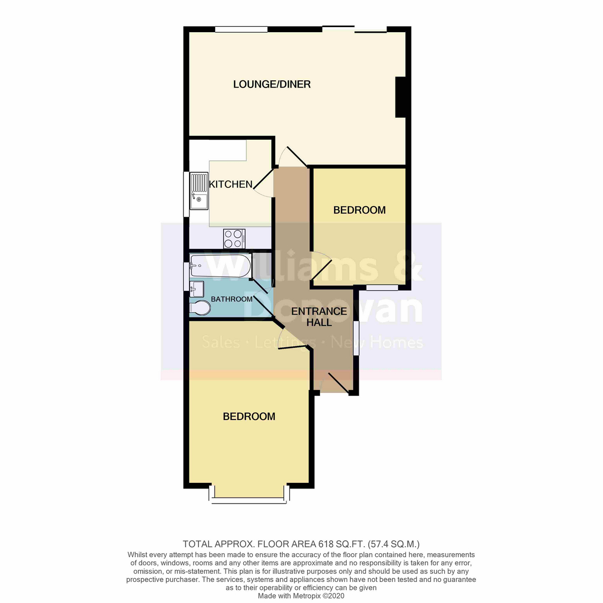 523, High Road, Essex floorplan
