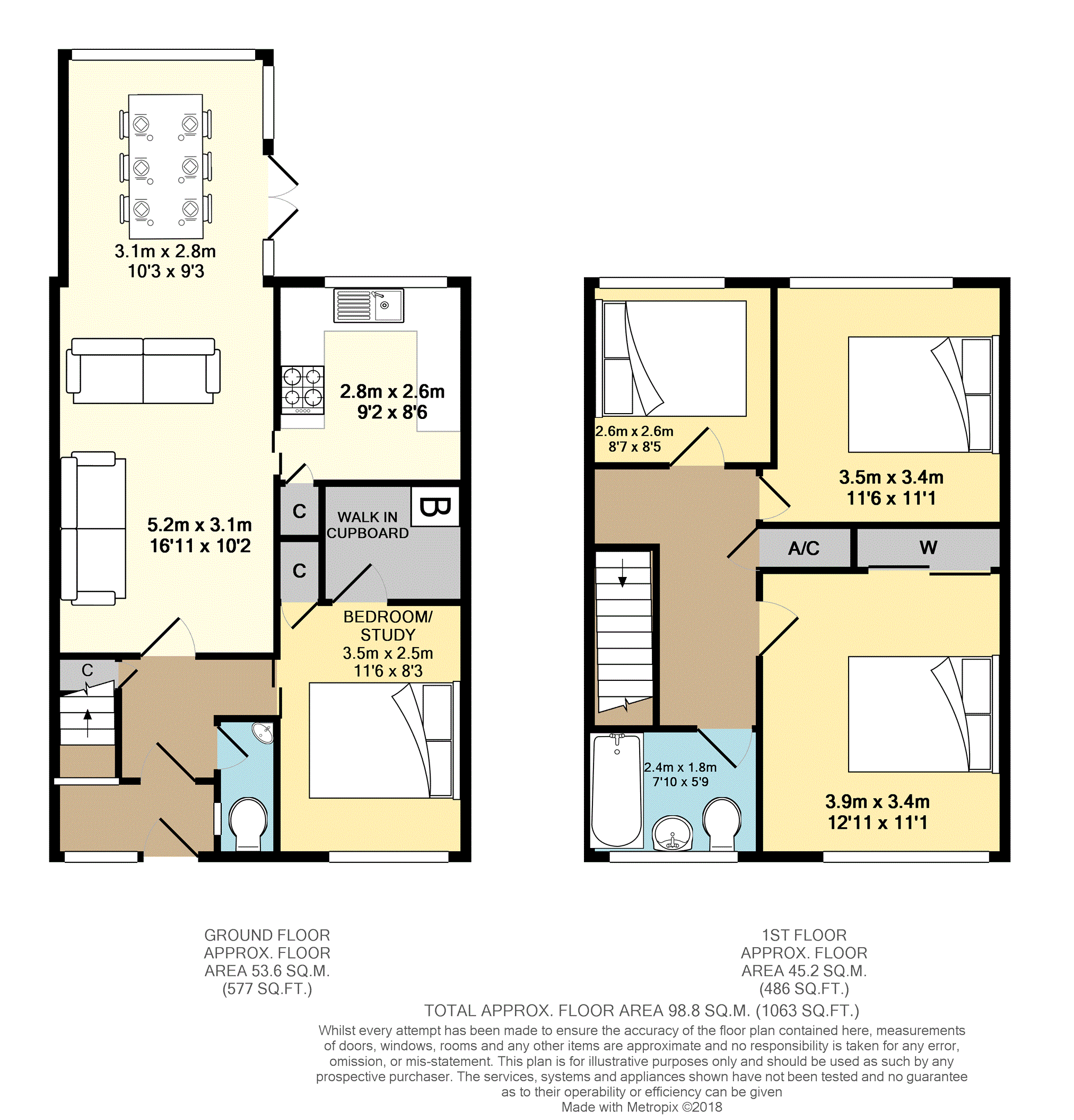 4 Bedrooms End terrace house for sale in Powell Gardens, Denton BN9