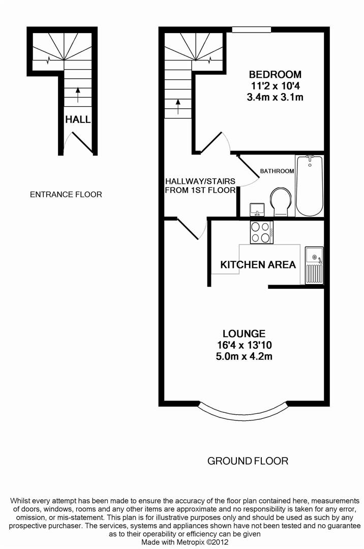 Flat 2, 45, High Street, Knaresborough floorplan