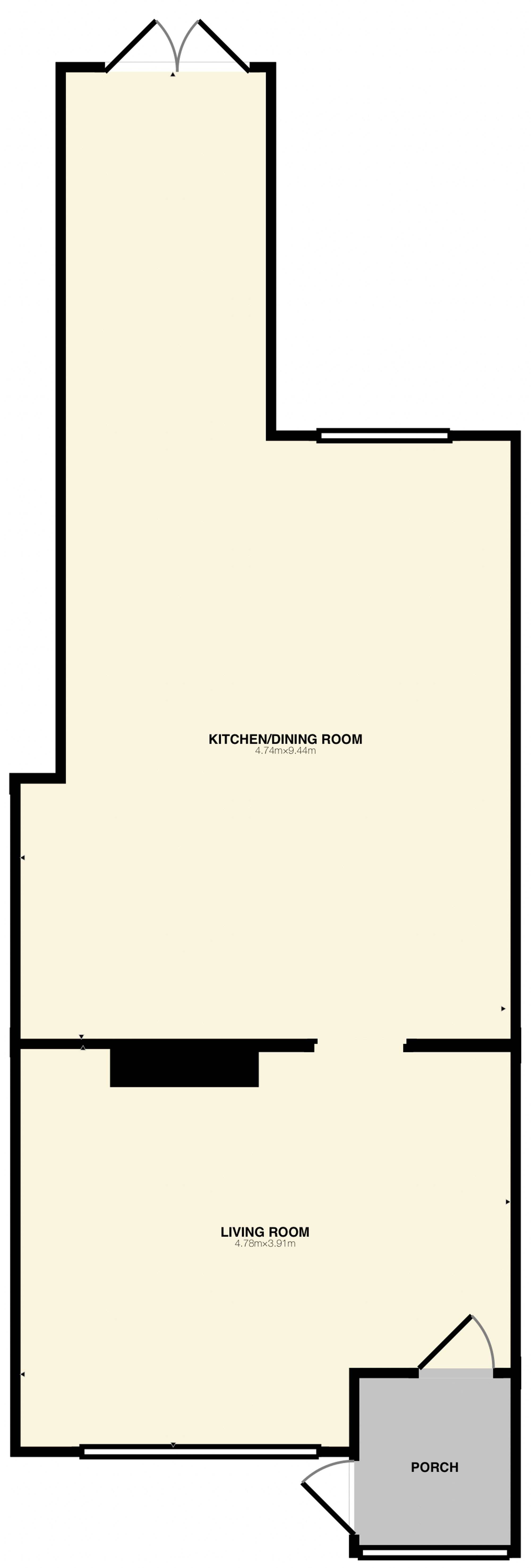 Melrose Crescent, Seaham SR7, 2 bedroom terraced house for sale