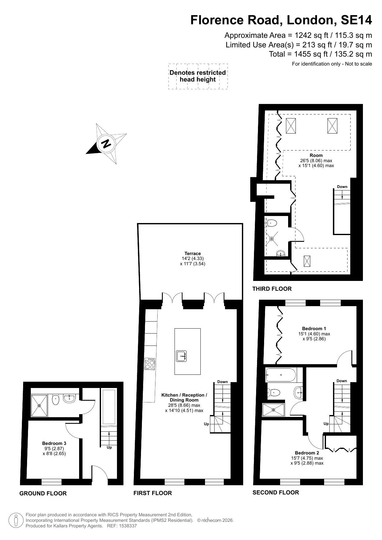 Florence Road, London floorplan