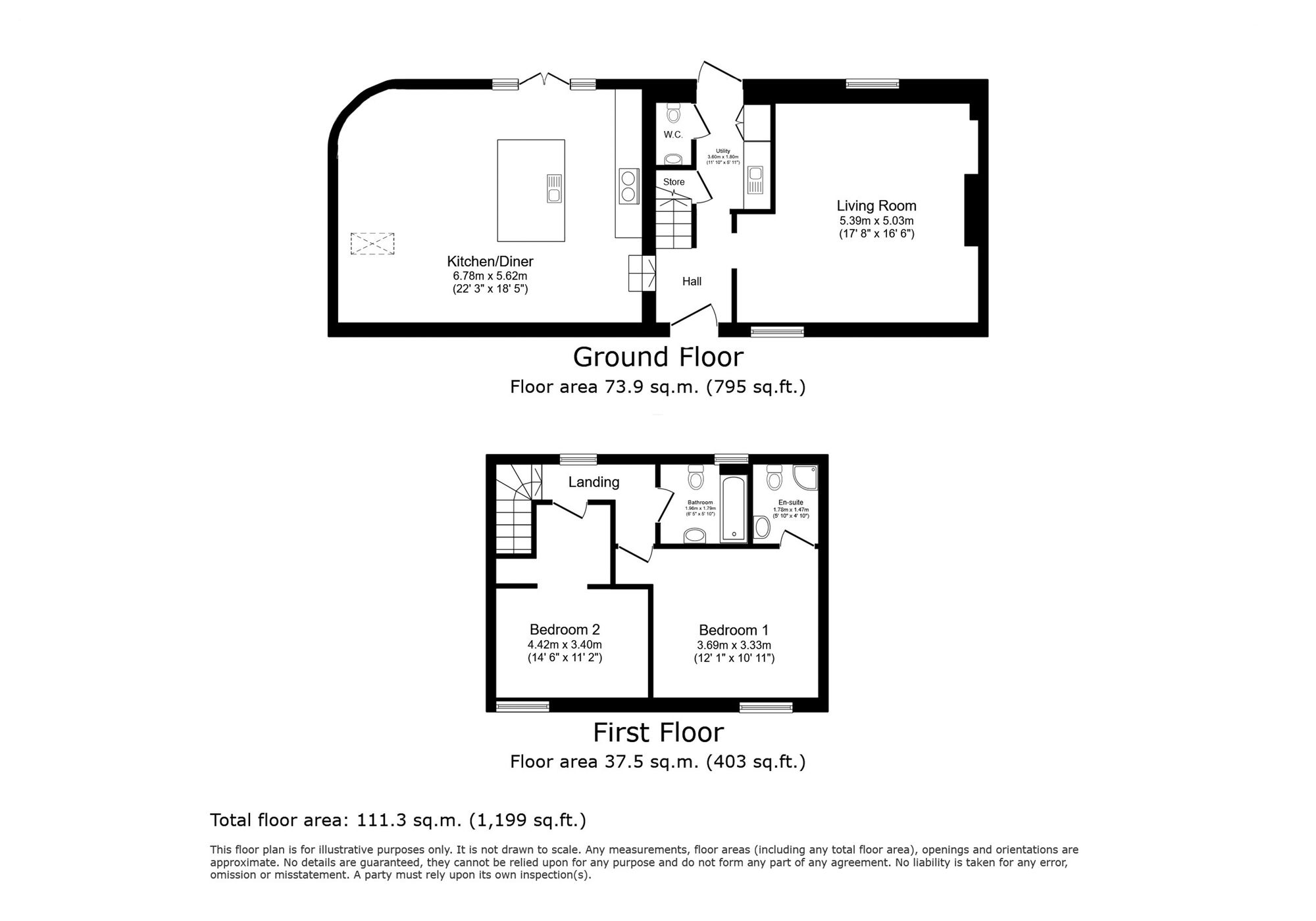 The Clock House, Leeds floorplan