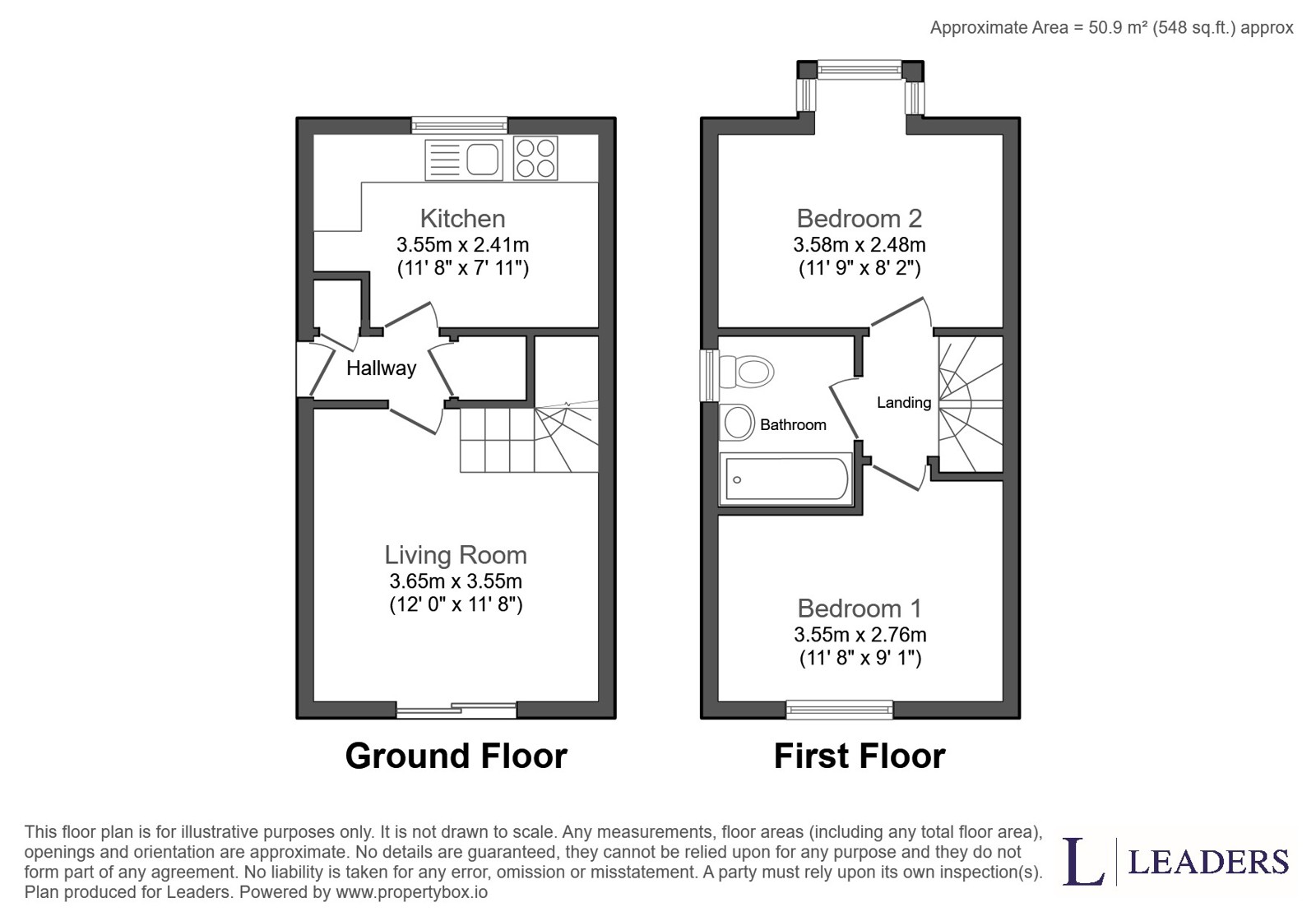33, Frenchmans Close, Dunstable floorplan