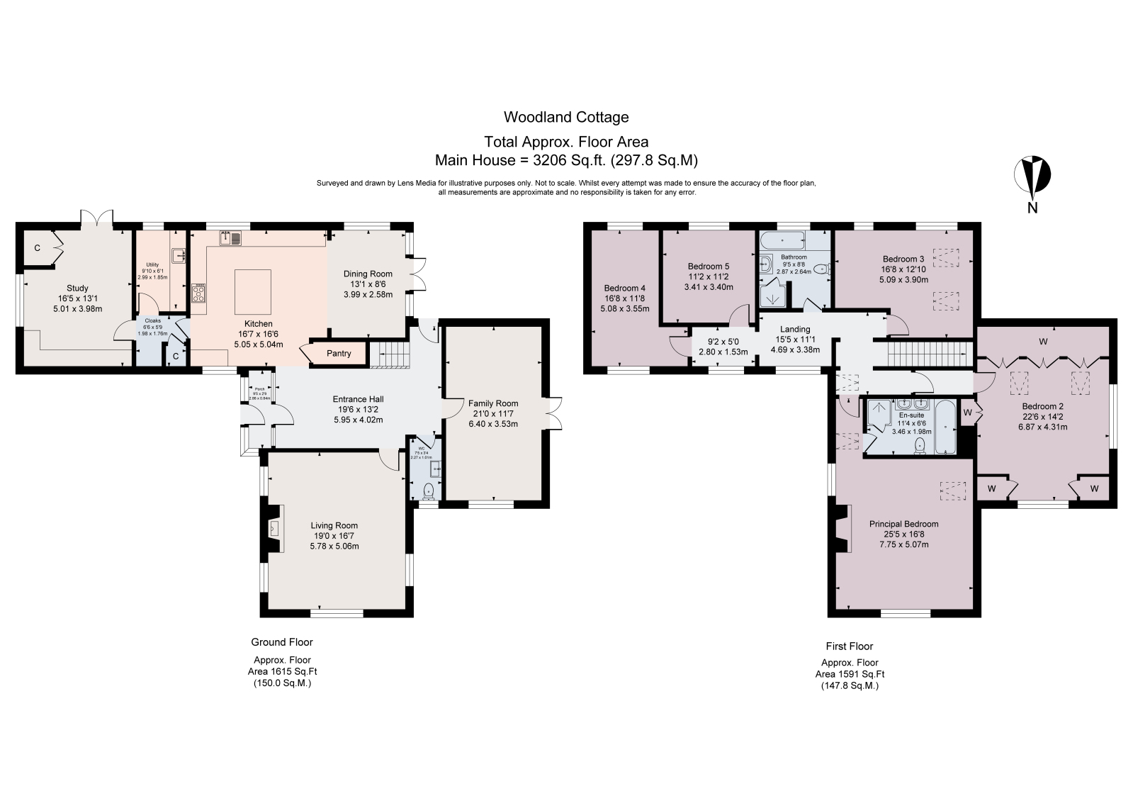 Woodland Cottage,, Mottram Road, Cheshire floorplan