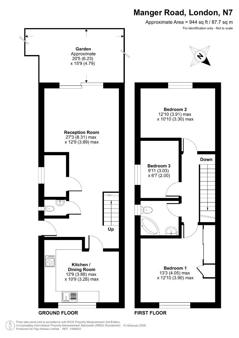 7, Manger Road, London floorplan