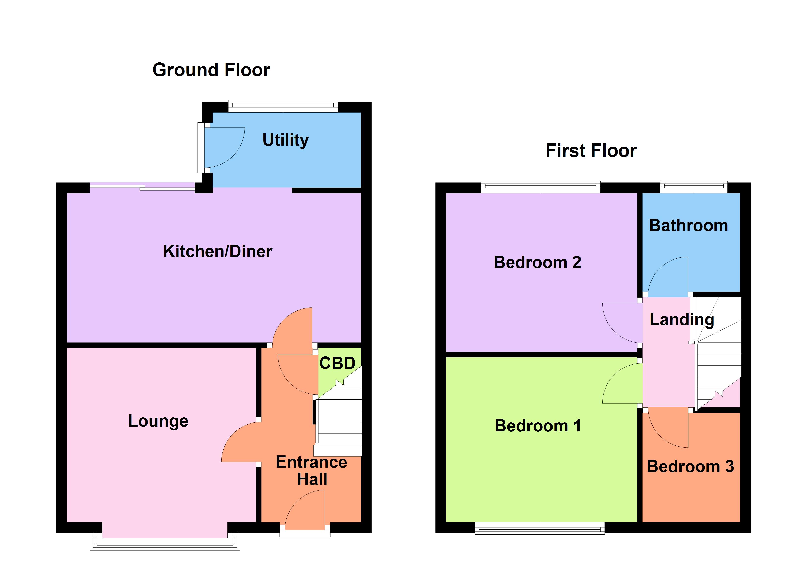 26, Green Street, Doncaster floorplan