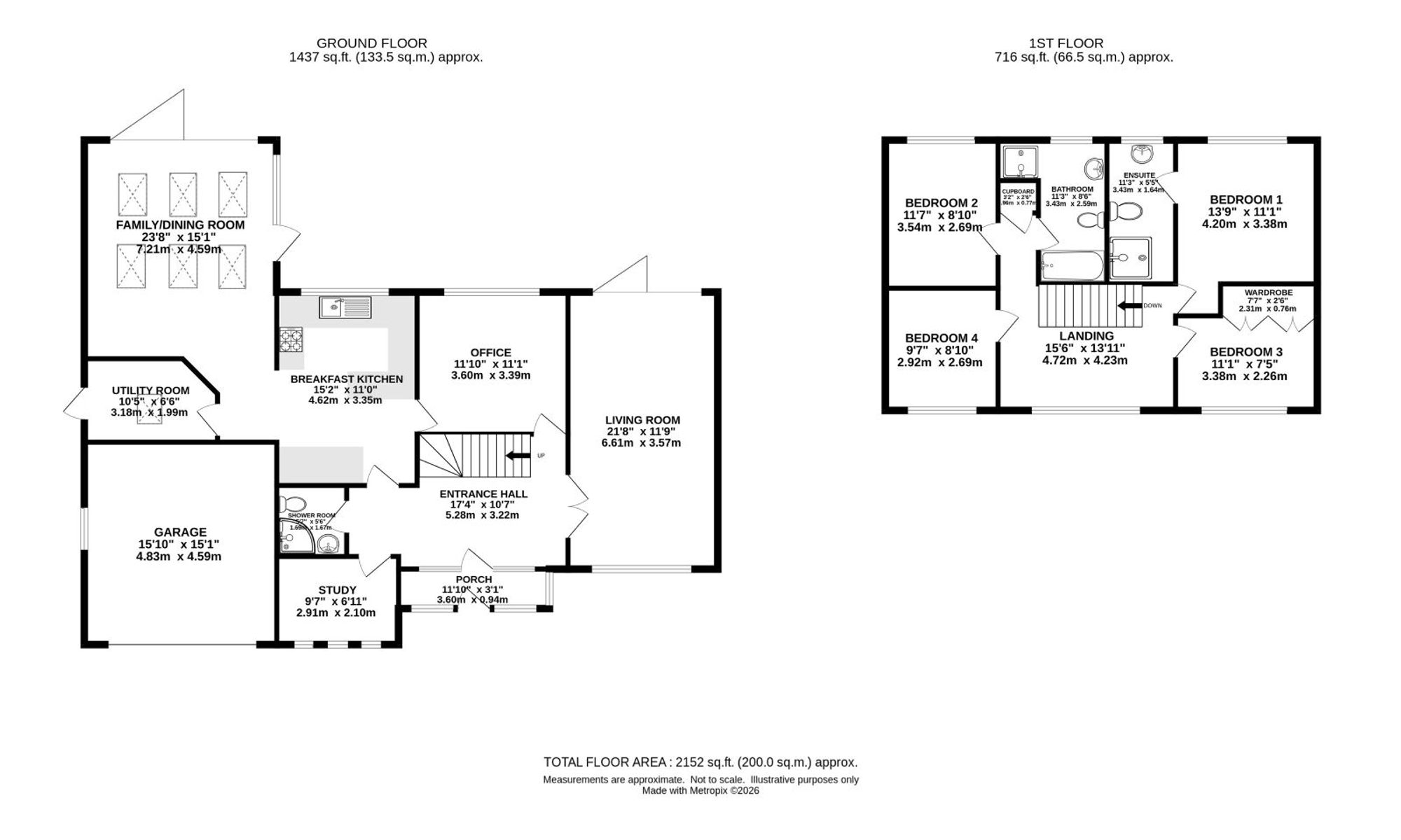 2 Copperbeech Close, Manchester floorplan