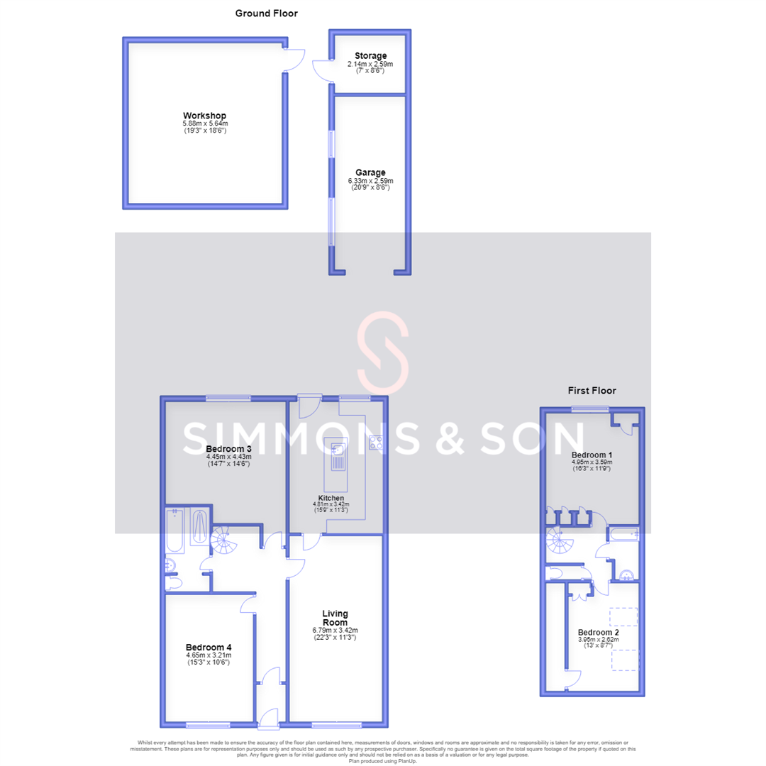 16, Hill Rise, Slough floorplan