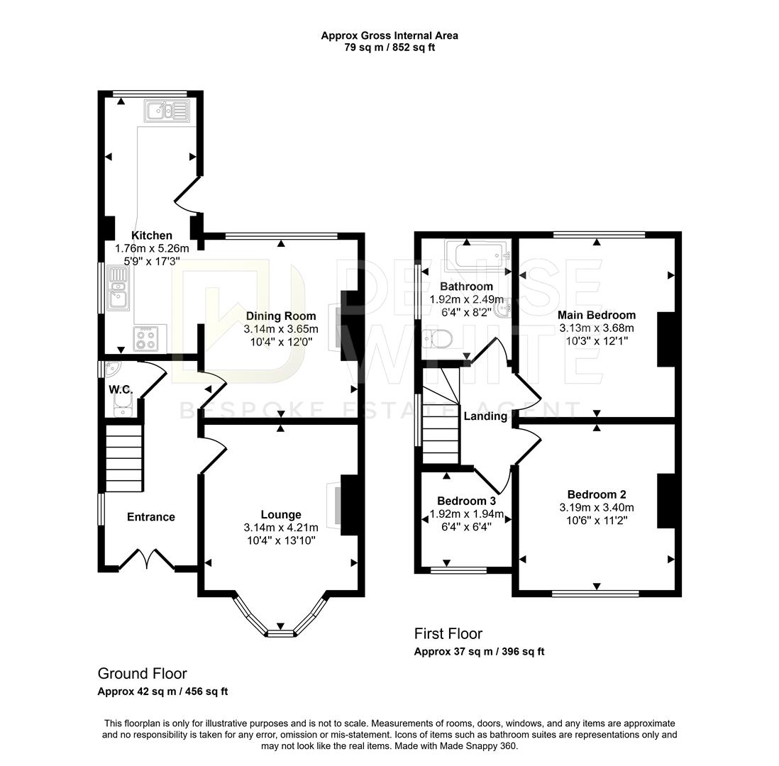 404, Ash Bank Road, Werrington Stoke-On-Trent floorplan