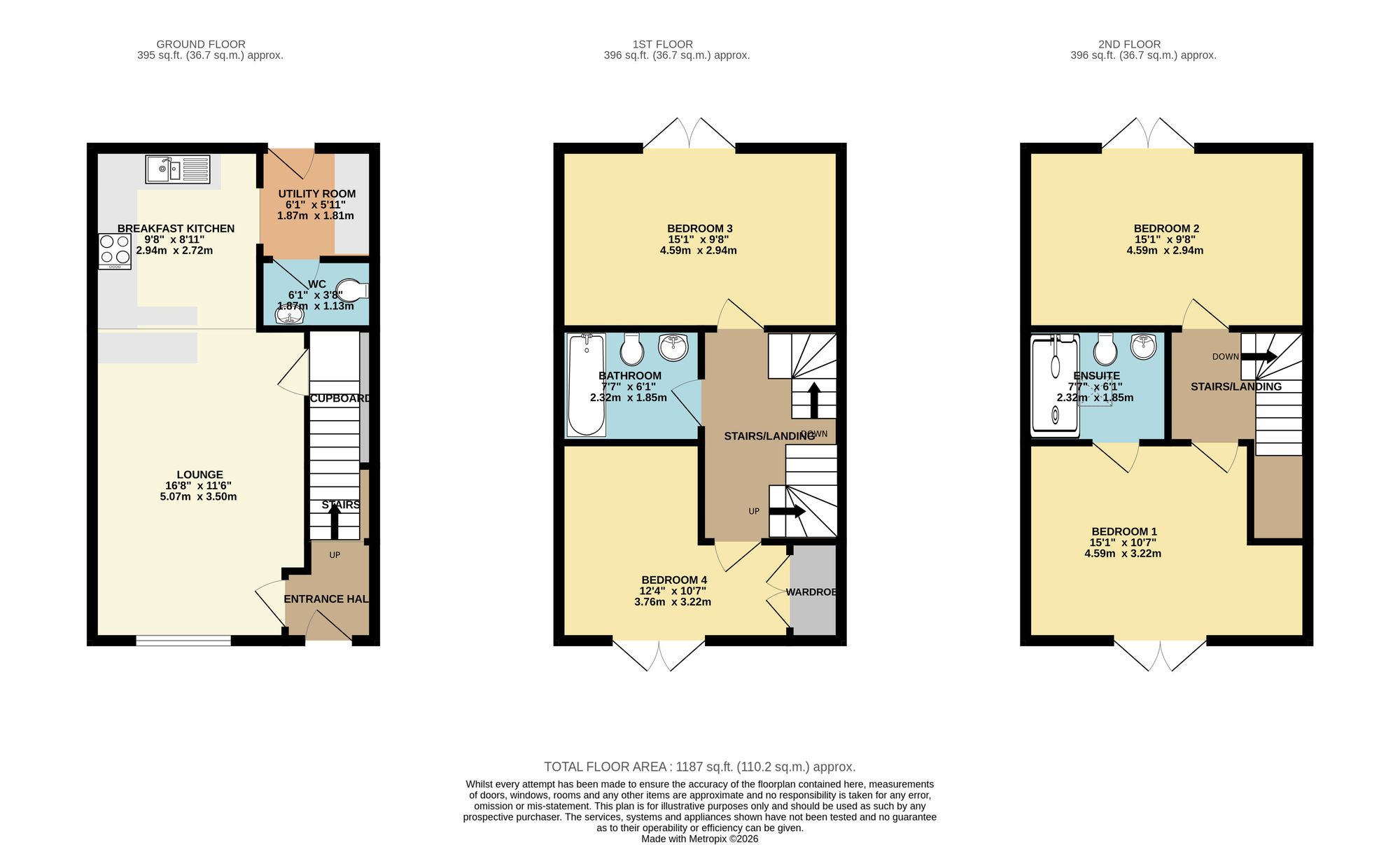 16 Granary Way, Scarborough floorplan