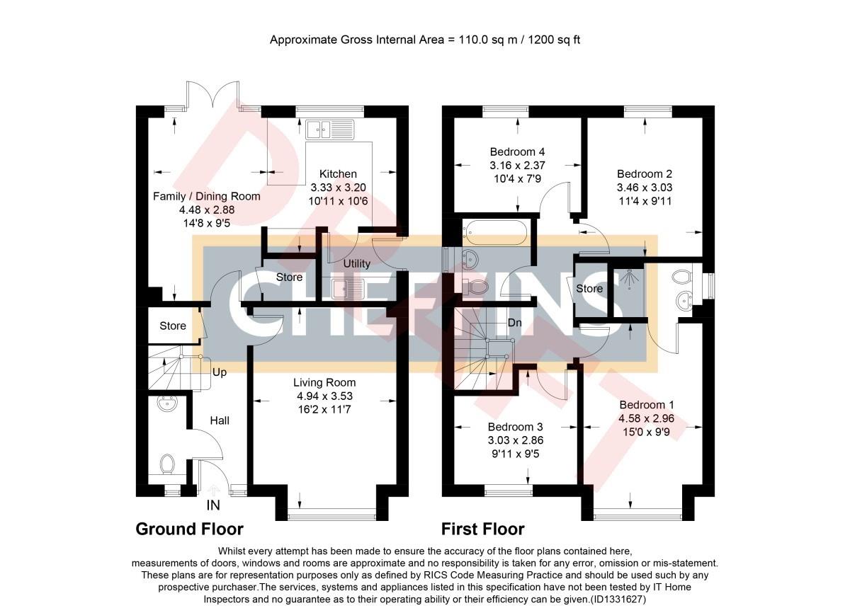 1, Clydesdale Road, Witchford floorplan