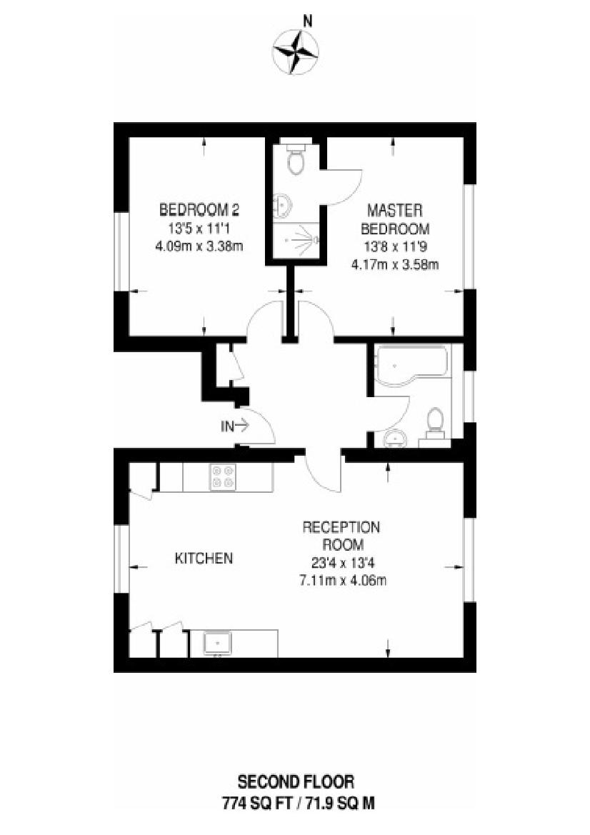2 Bedrooms Flat to rent in Church Road, Upper Norwood, London SE19
