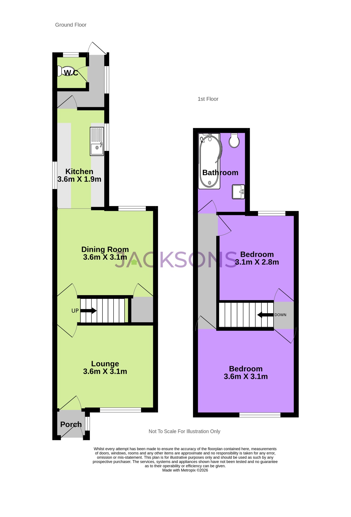 11, Webster Road, Gillingham floorplan