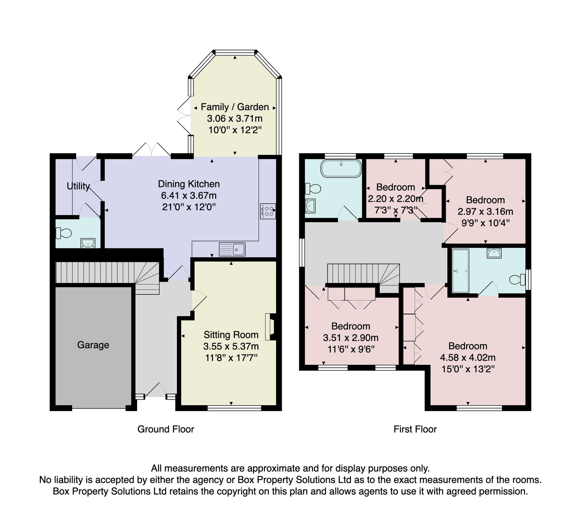 19 Barnwell Crescent, Harrogate floorplan