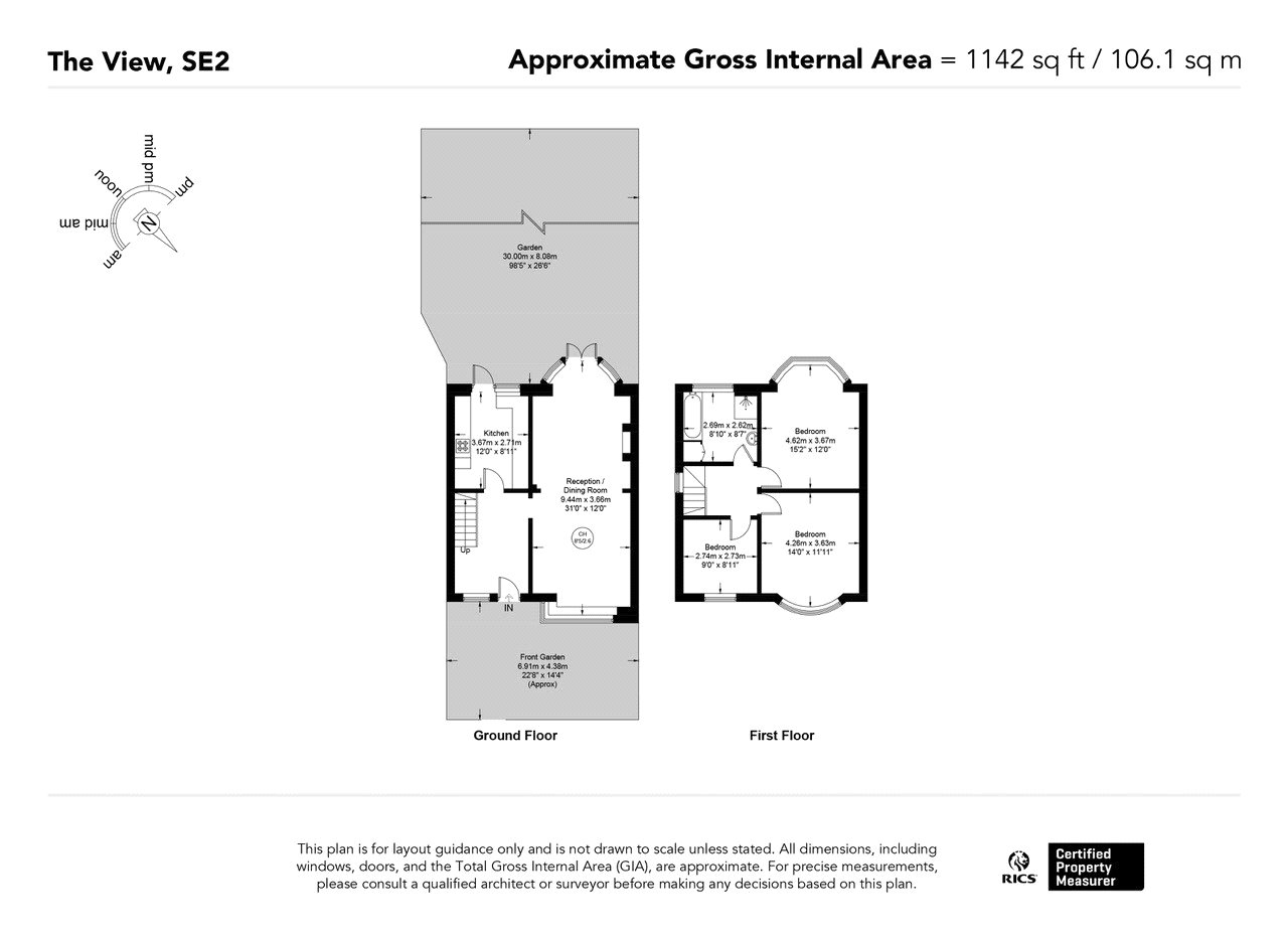 29, The View, London floorplan