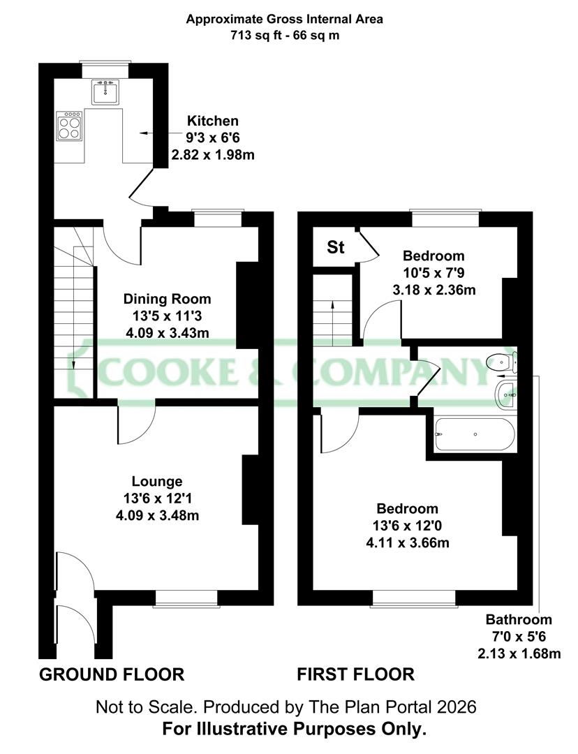 100, Church Street, Warrington floorplan