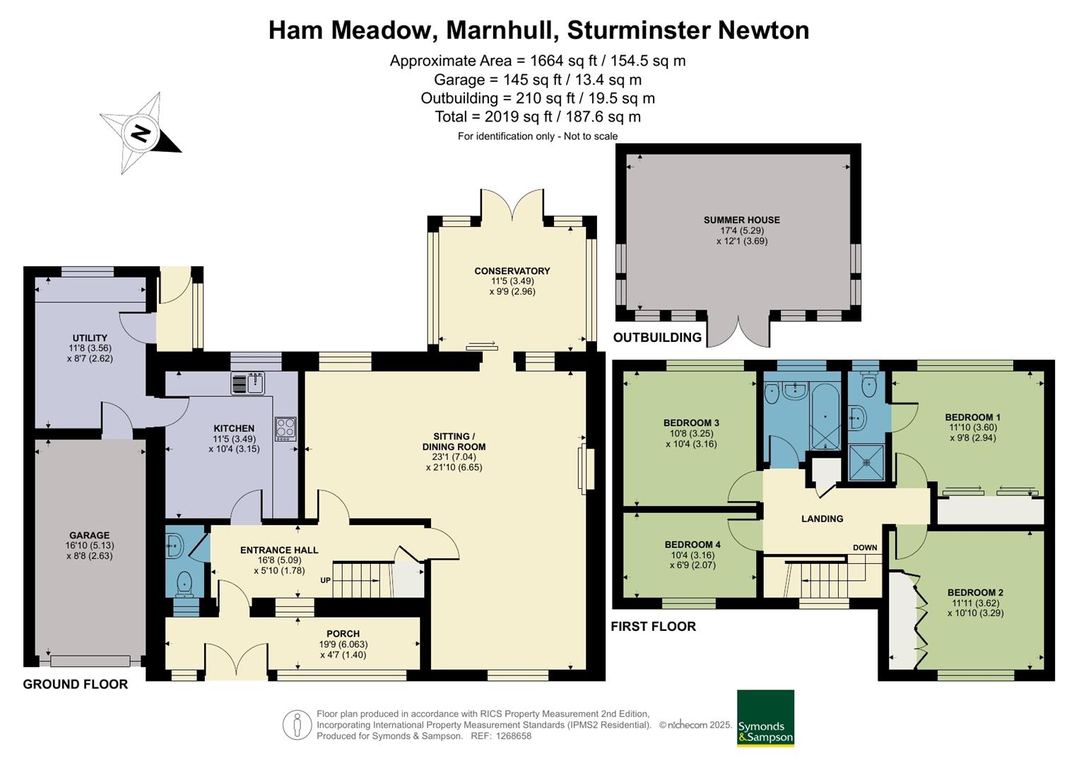 7, Ham Meadow, Sturminster Newton floorplan