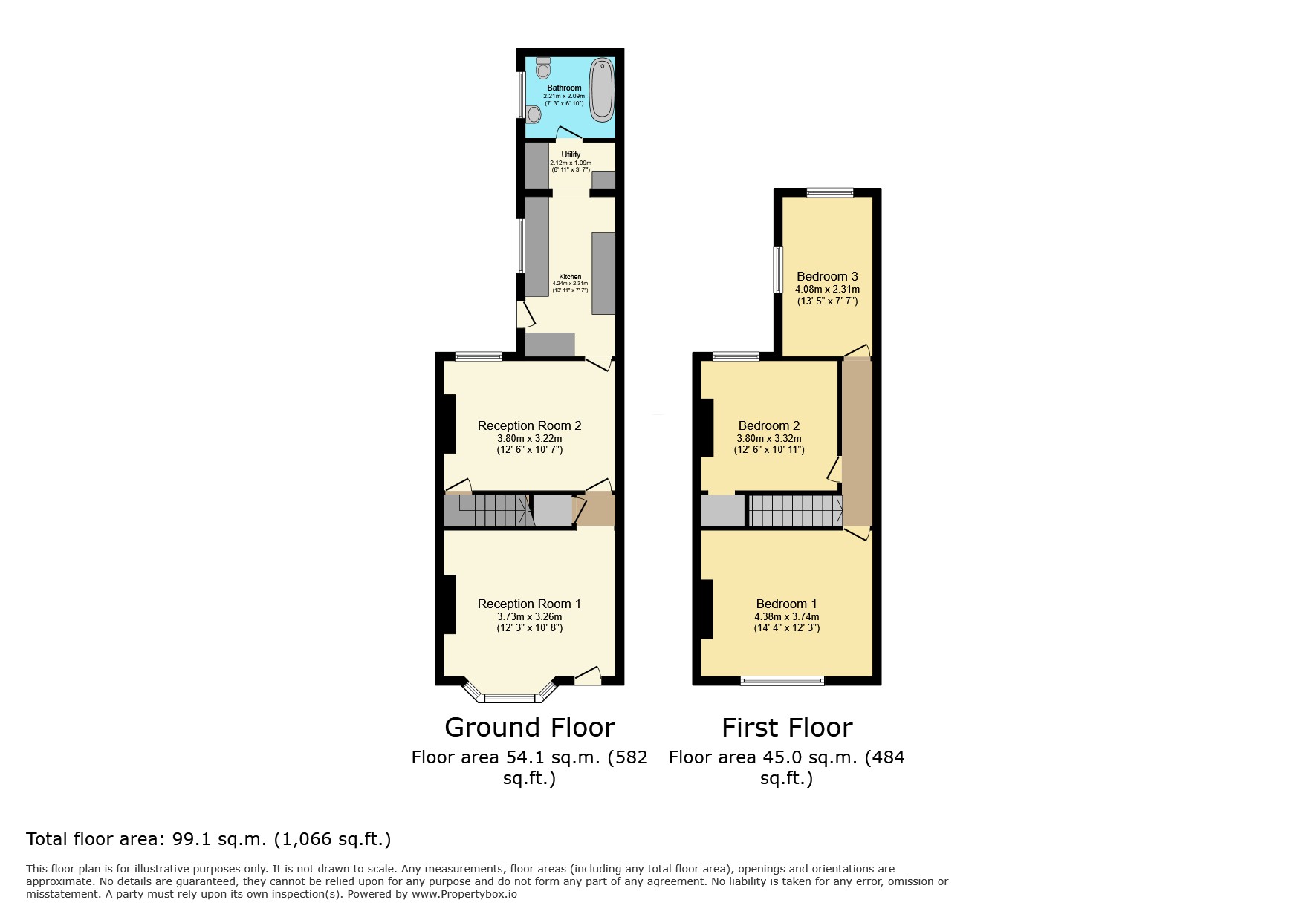 Manor Street, Wigston, Leicestershire floorplan