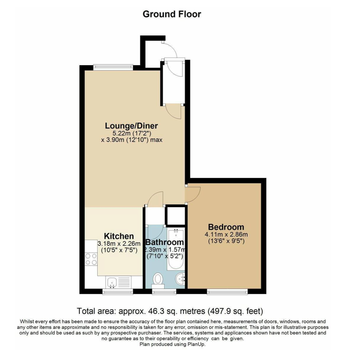 11, Alkham Close, Margate floorplan