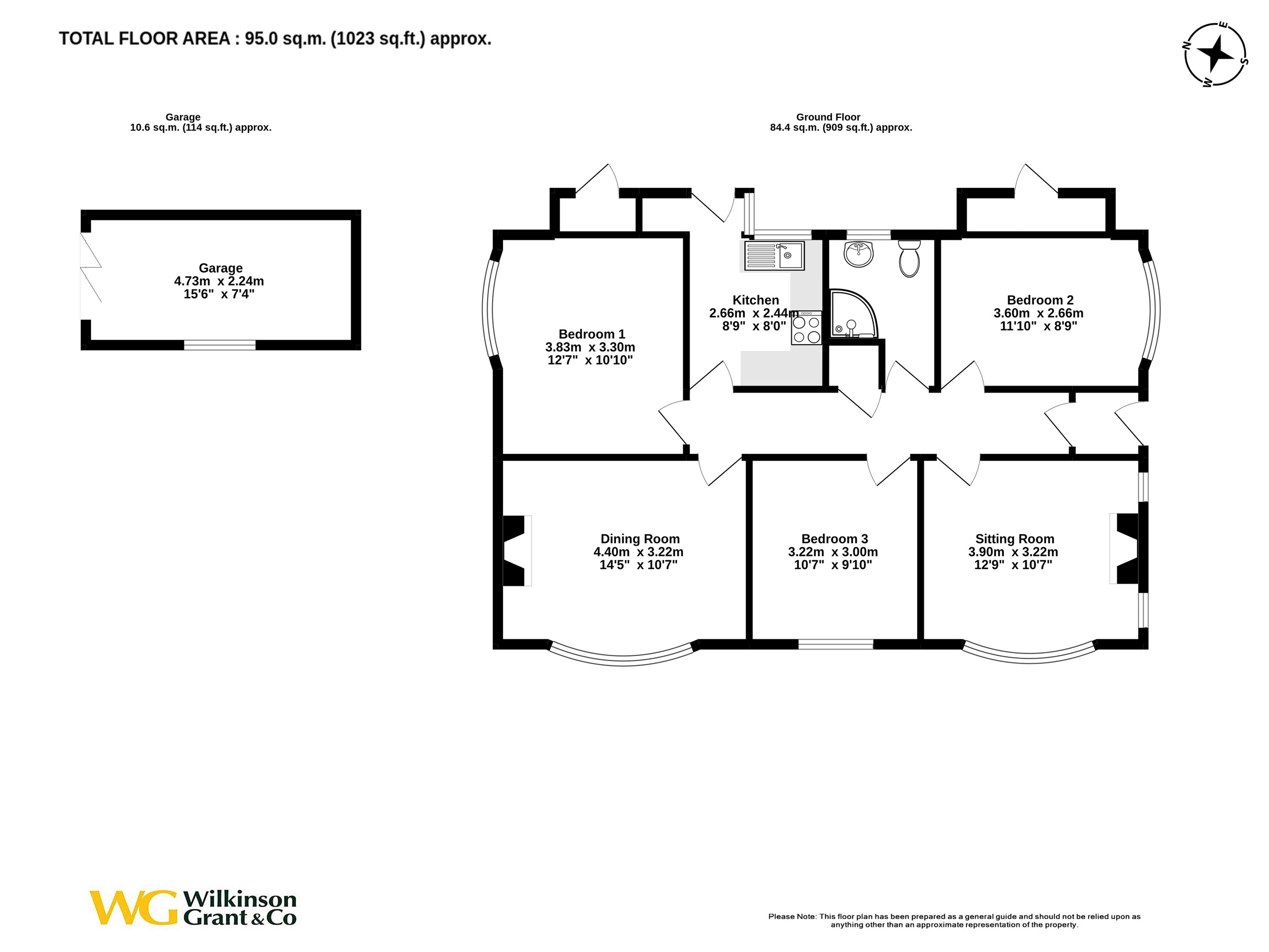 Deer Park Close, Teignmouth TQ14, 3 bedroom bungalow for sale