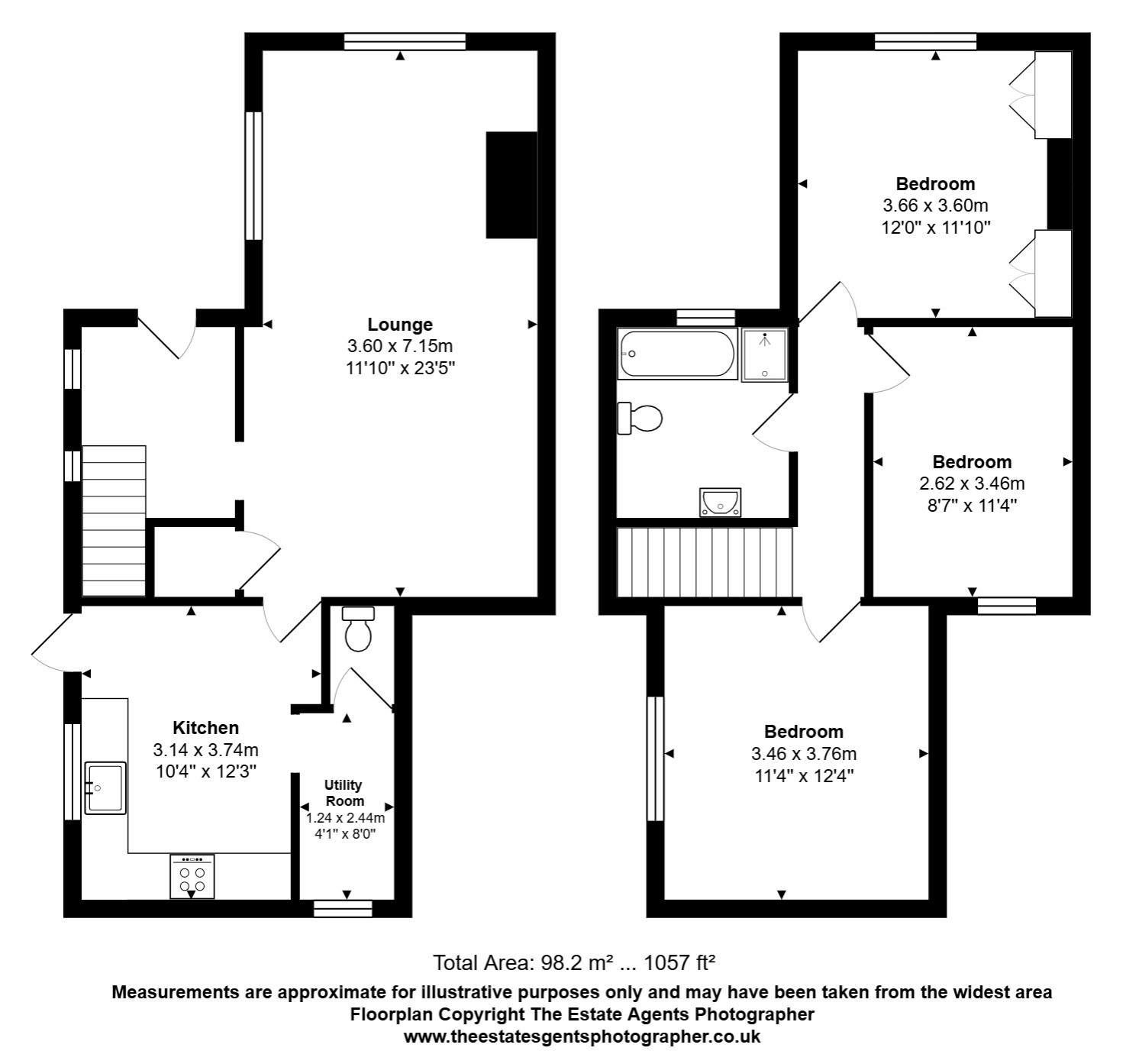 9, Wantz Cottage, Brentwood floorplan
