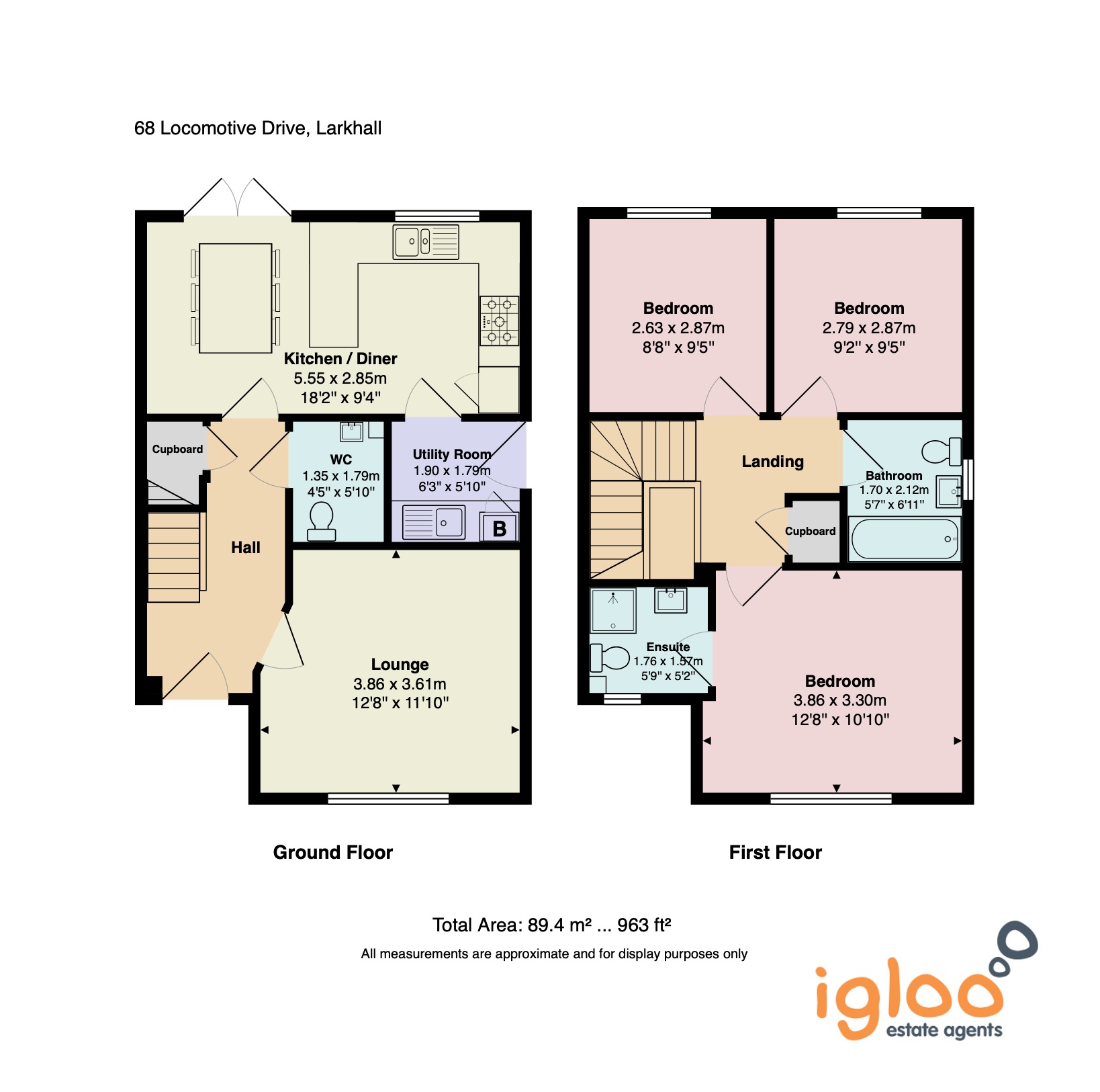 Locomotive Drive, Larkhall floorplan