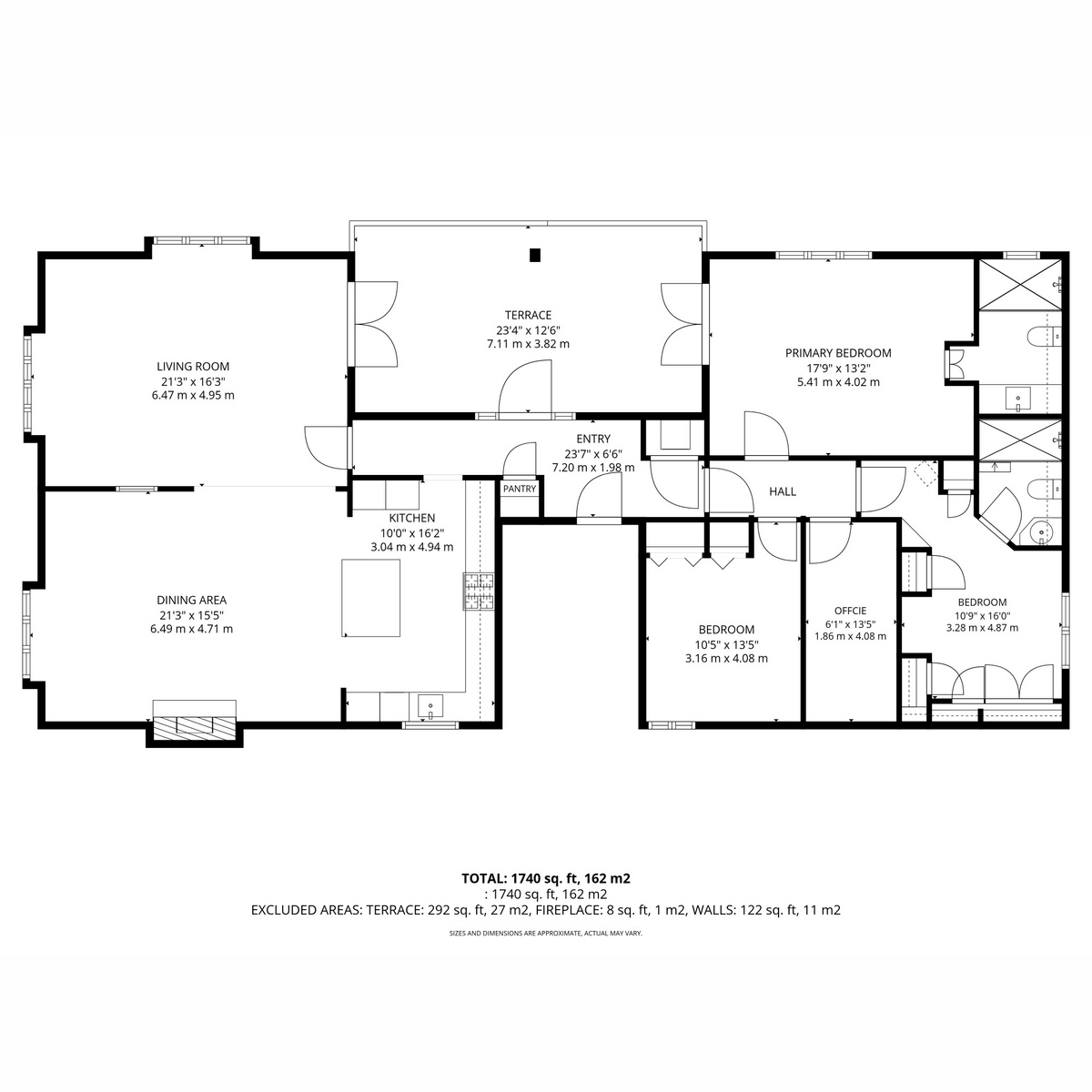 Flat Flat 18, Framewood Manor, Framewood Road, Slough floorplan