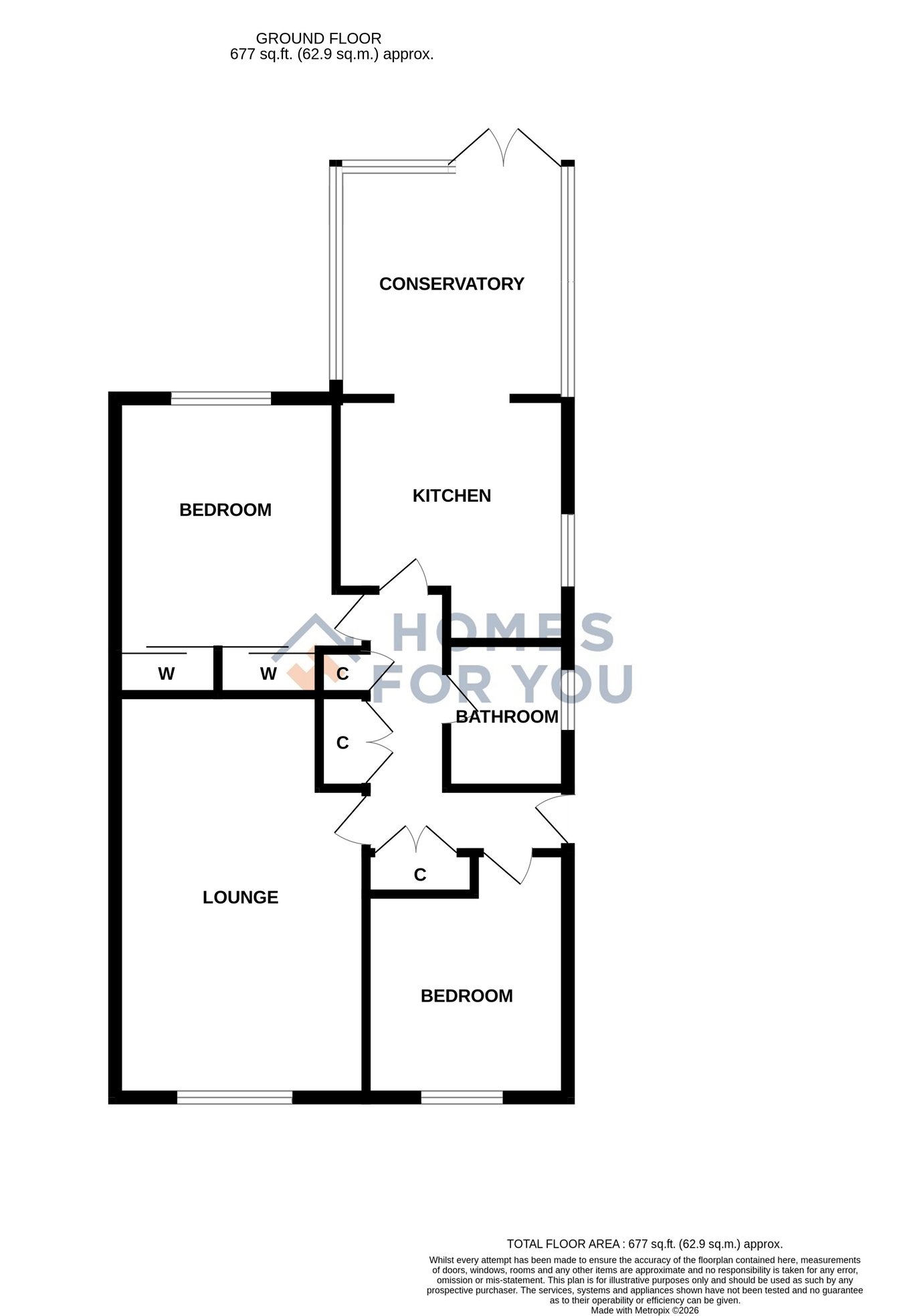 4, Milton Close, Denny floorplan