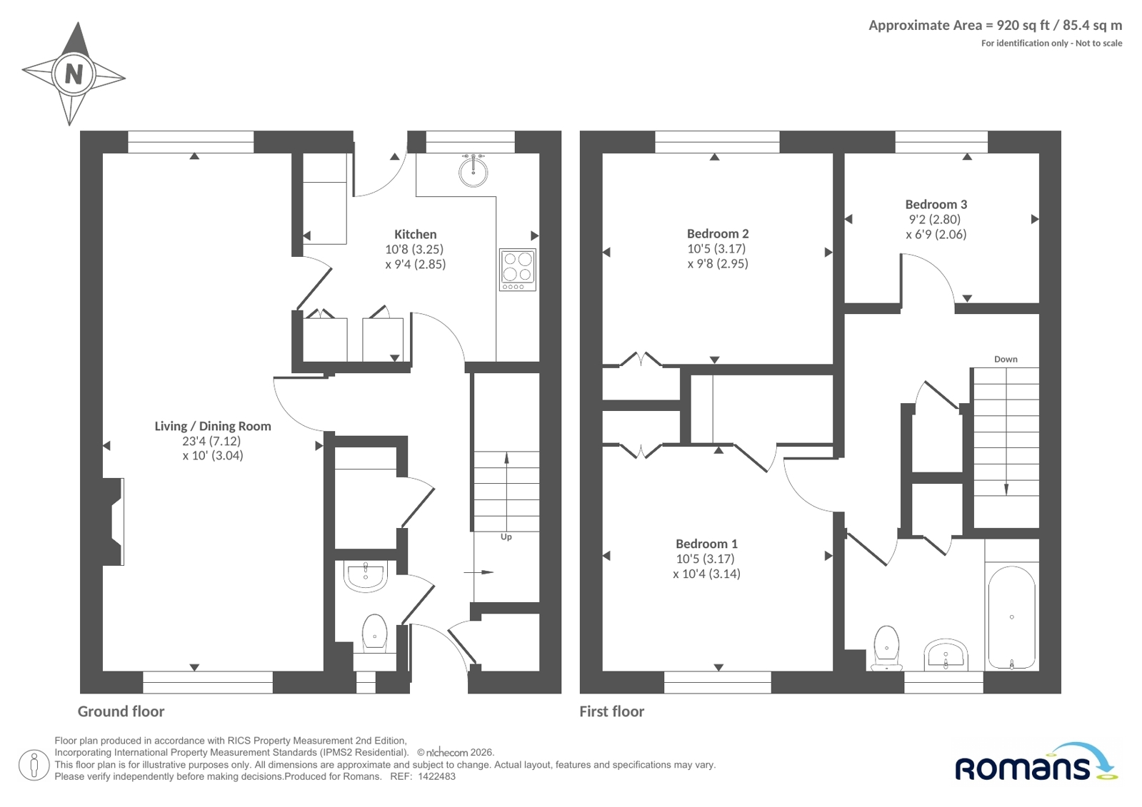 7, Kingsley Close, Berkshire floorplan