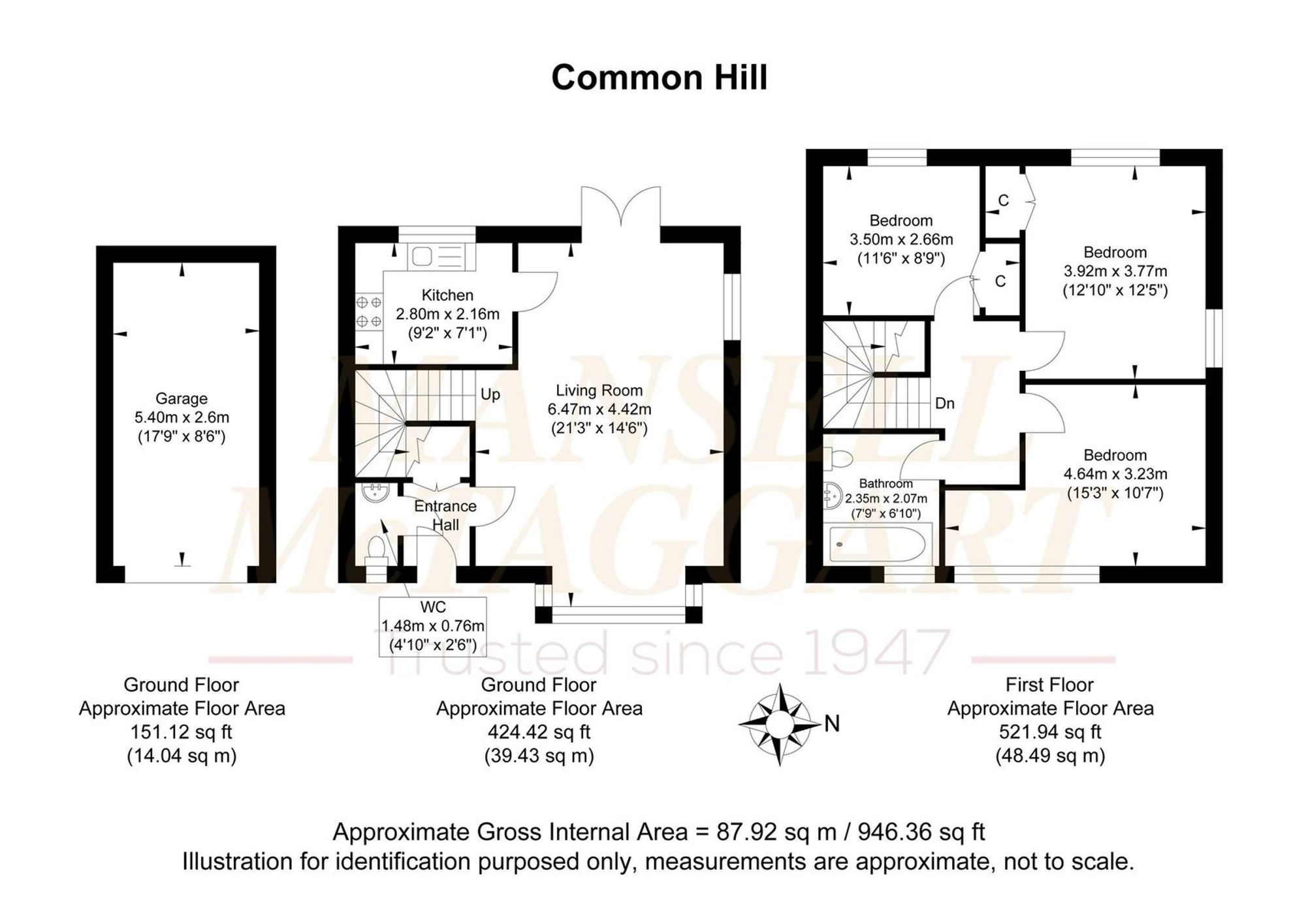 Penlan Common Hill, Pulborough floorplan