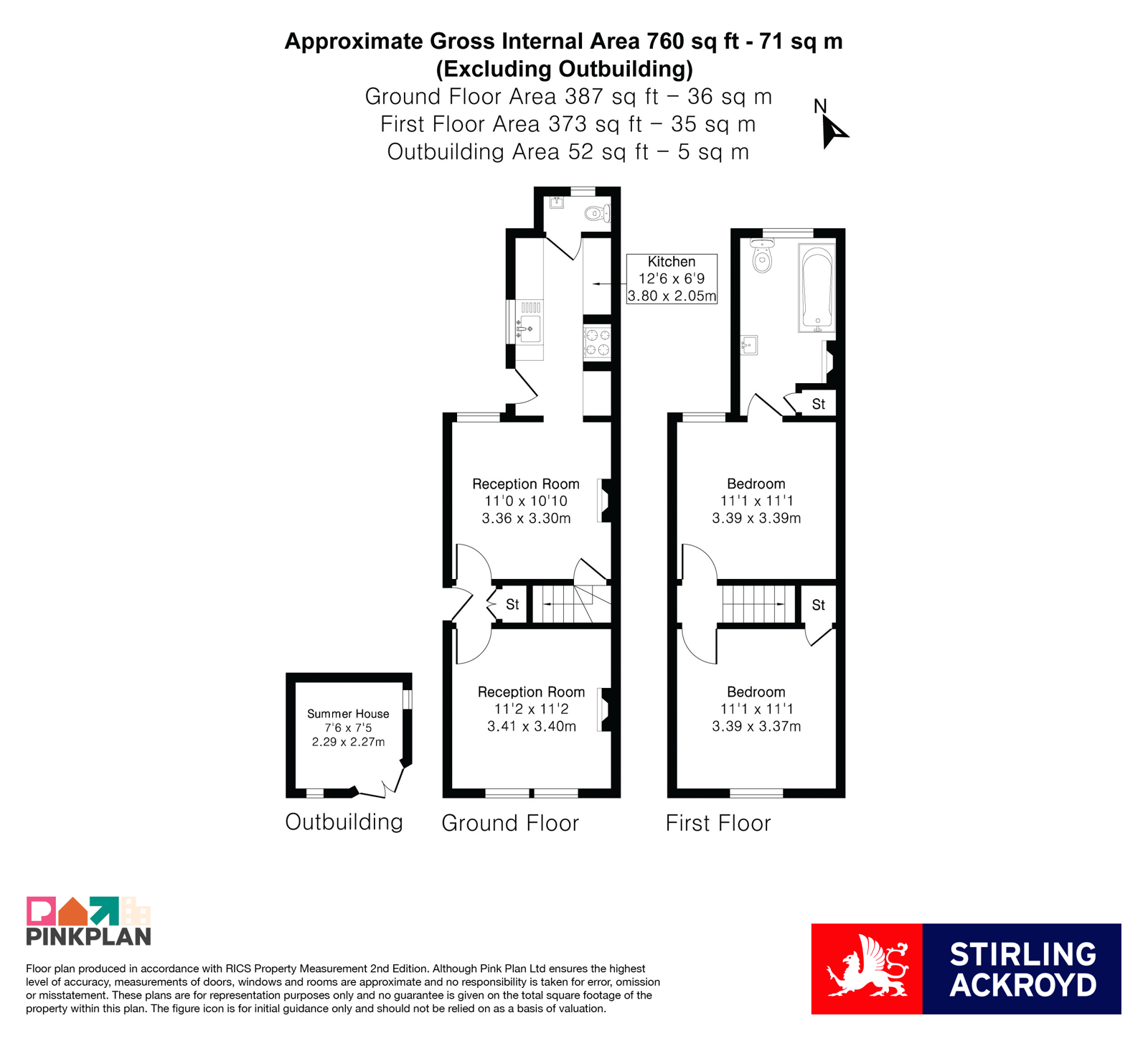 38, Ecton Road, Surrey floorplan