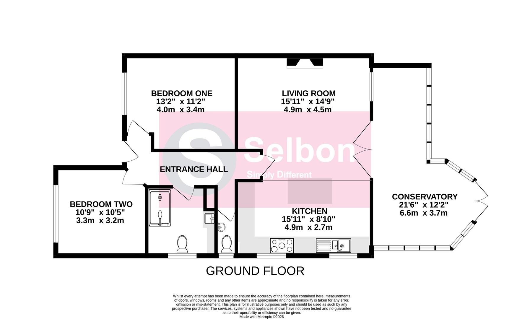 19, Mayfield Road, Farnborough floorplan
