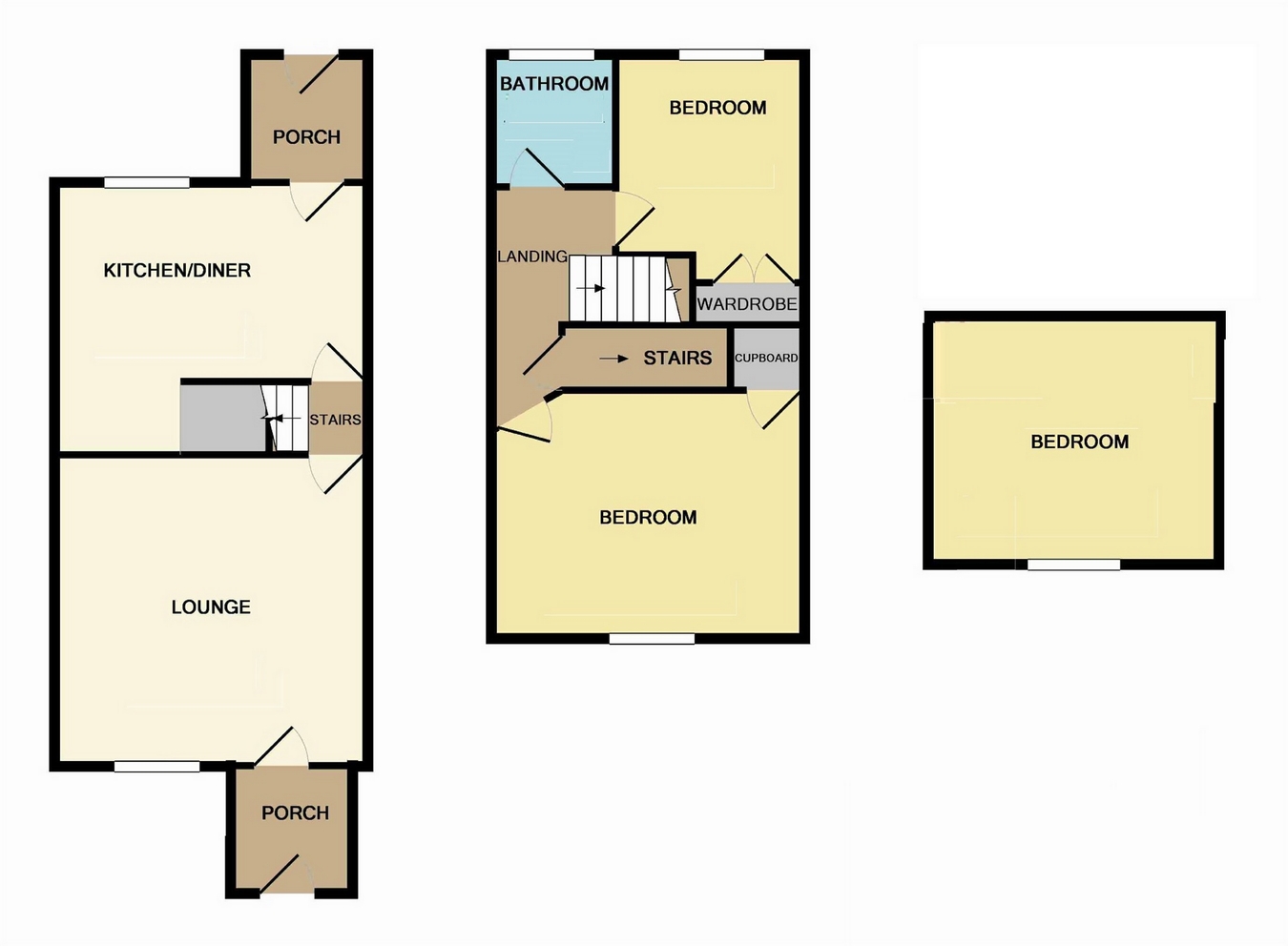 3 Bedrooms Terraced house for sale in Heaplands, Greenmount, Bury, Lancashire BL8