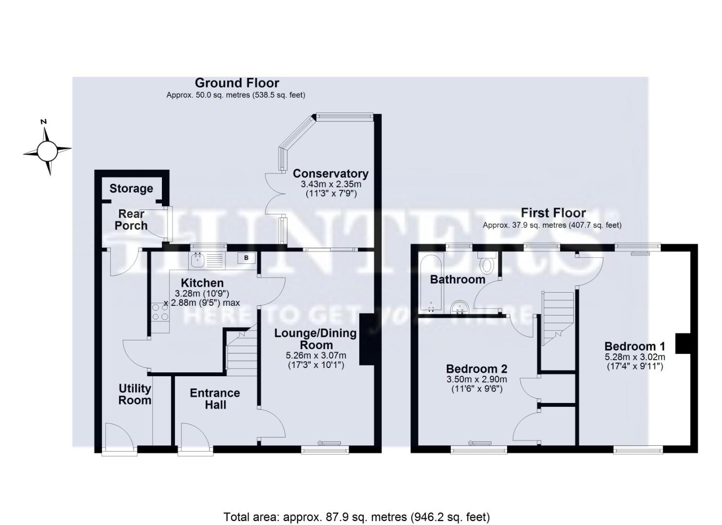 7, Whiteway Close, Dursley floorplan