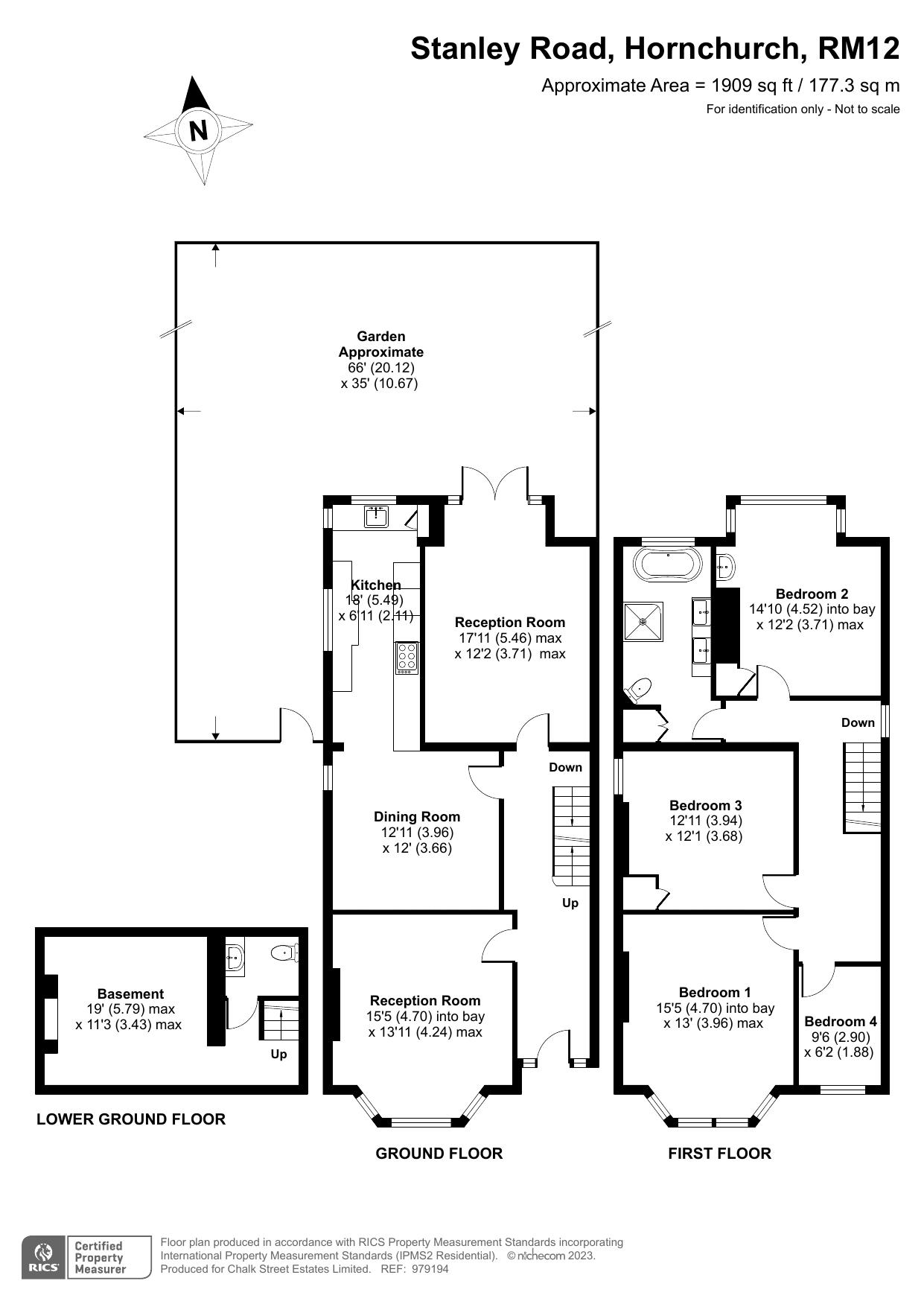6, Stanley Road, Hornchurch floorplan