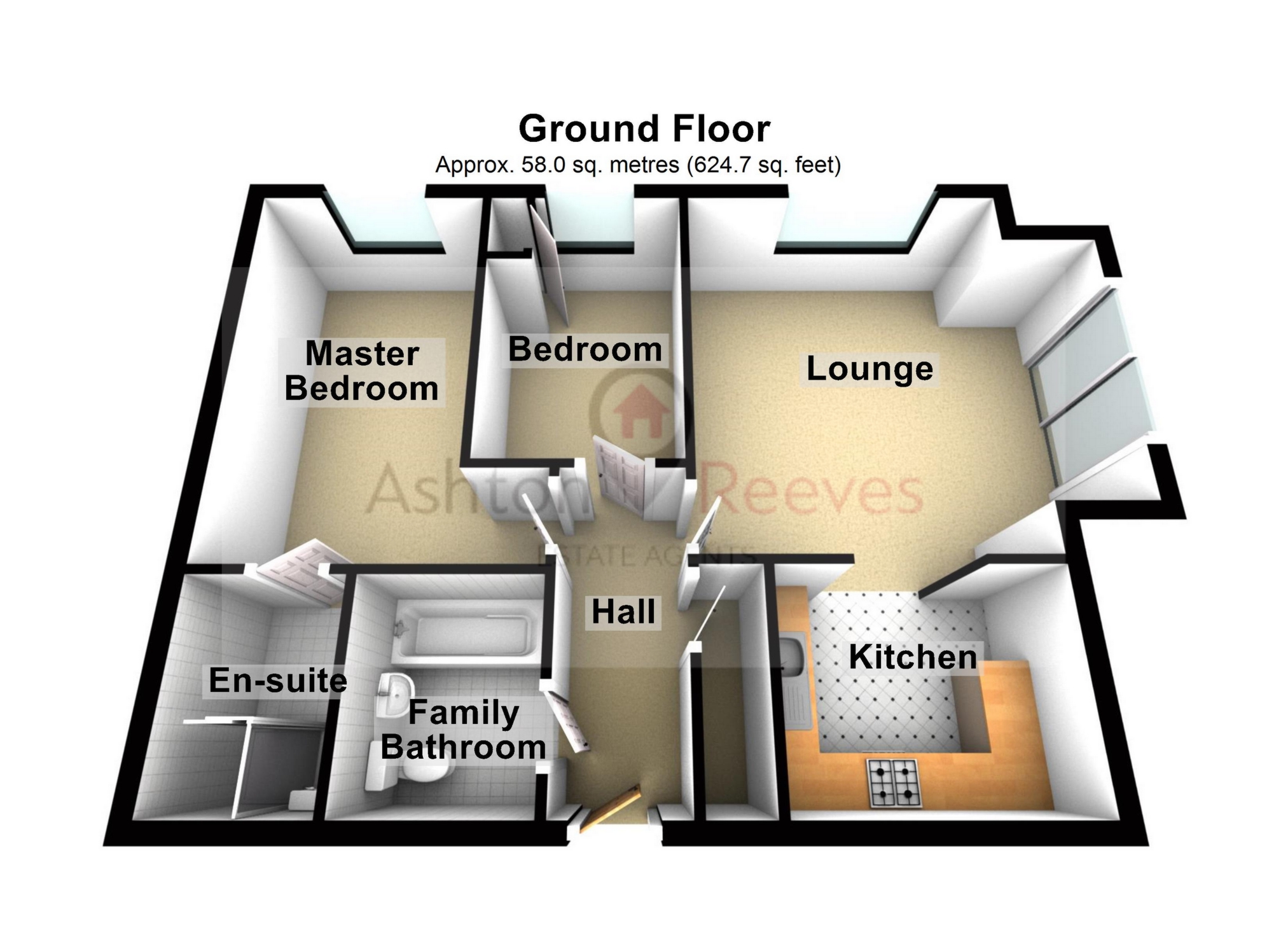 2 Bedrooms Flat for sale in Hibernia Court, North Star Boulevard, Greenhithe DA9