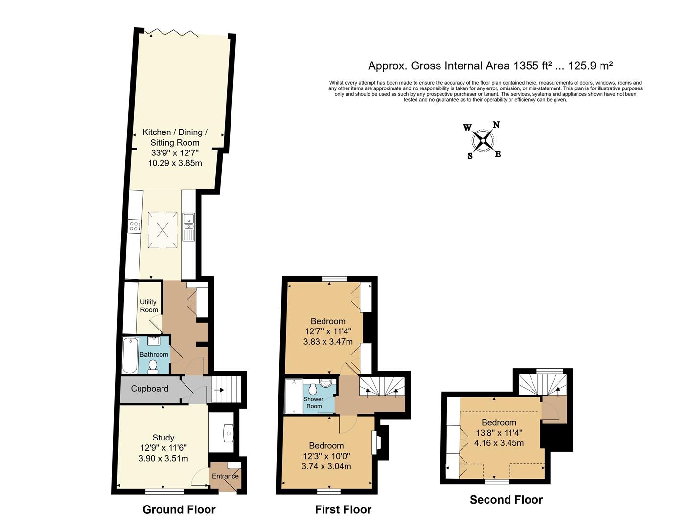 28, King Street, West Malling floorplan