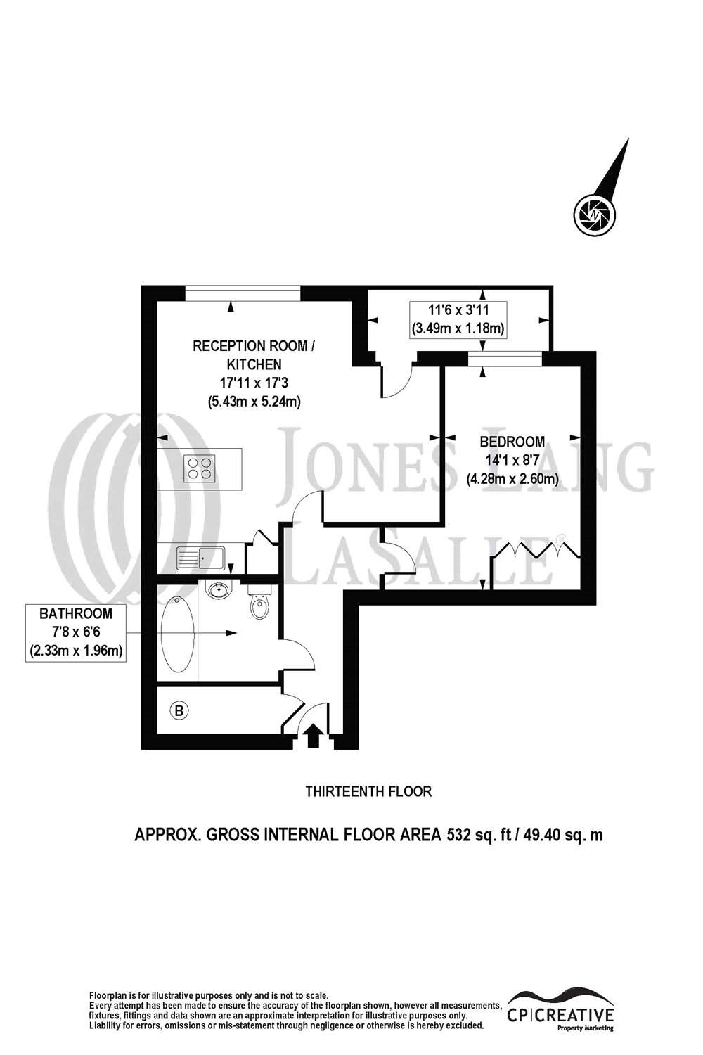1 Bedrooms Flat to rent in Avantgarde Tower, 1 Avantgarde Place, London E1