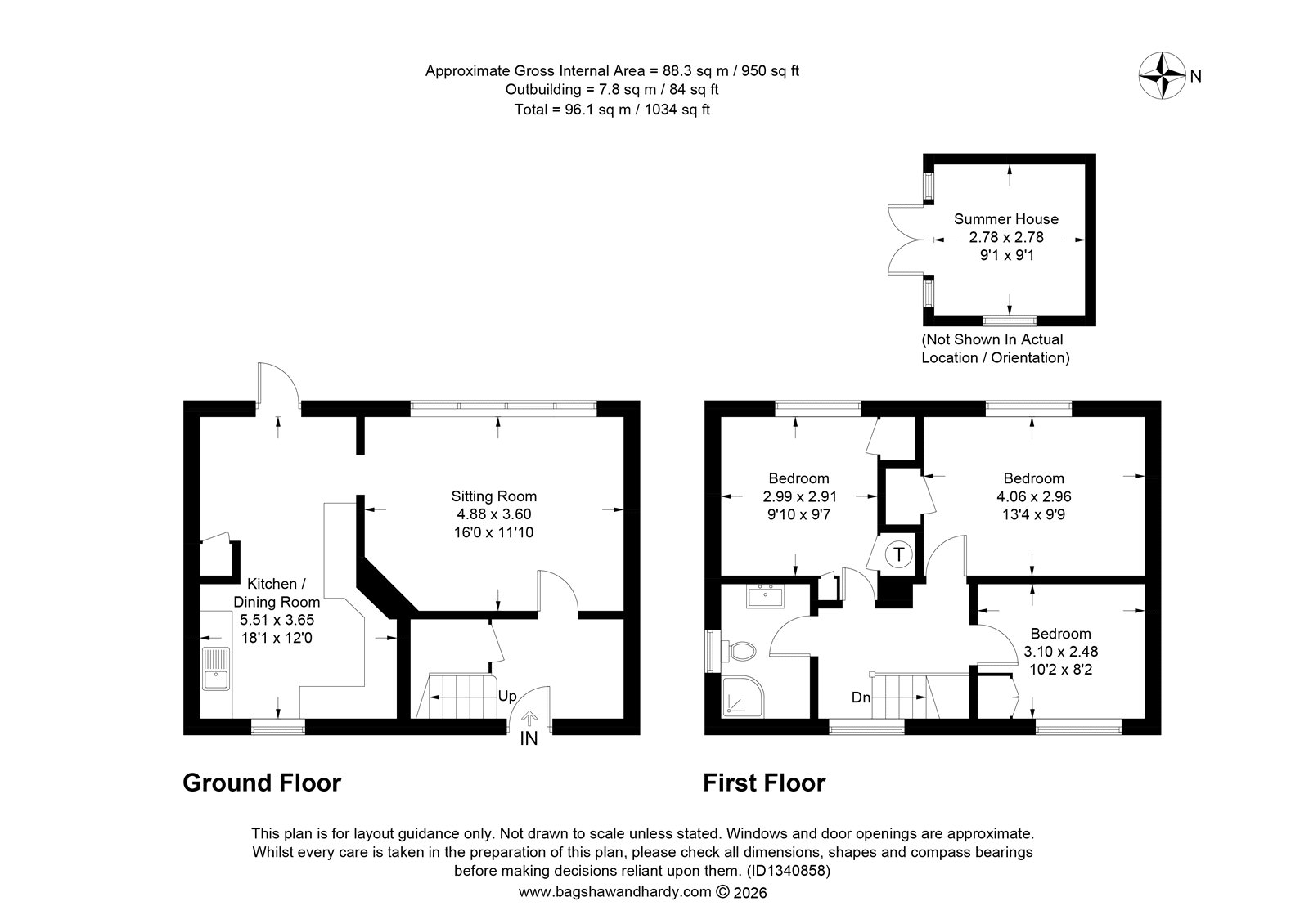 7, Bullfinch Close, Kent floorplan
