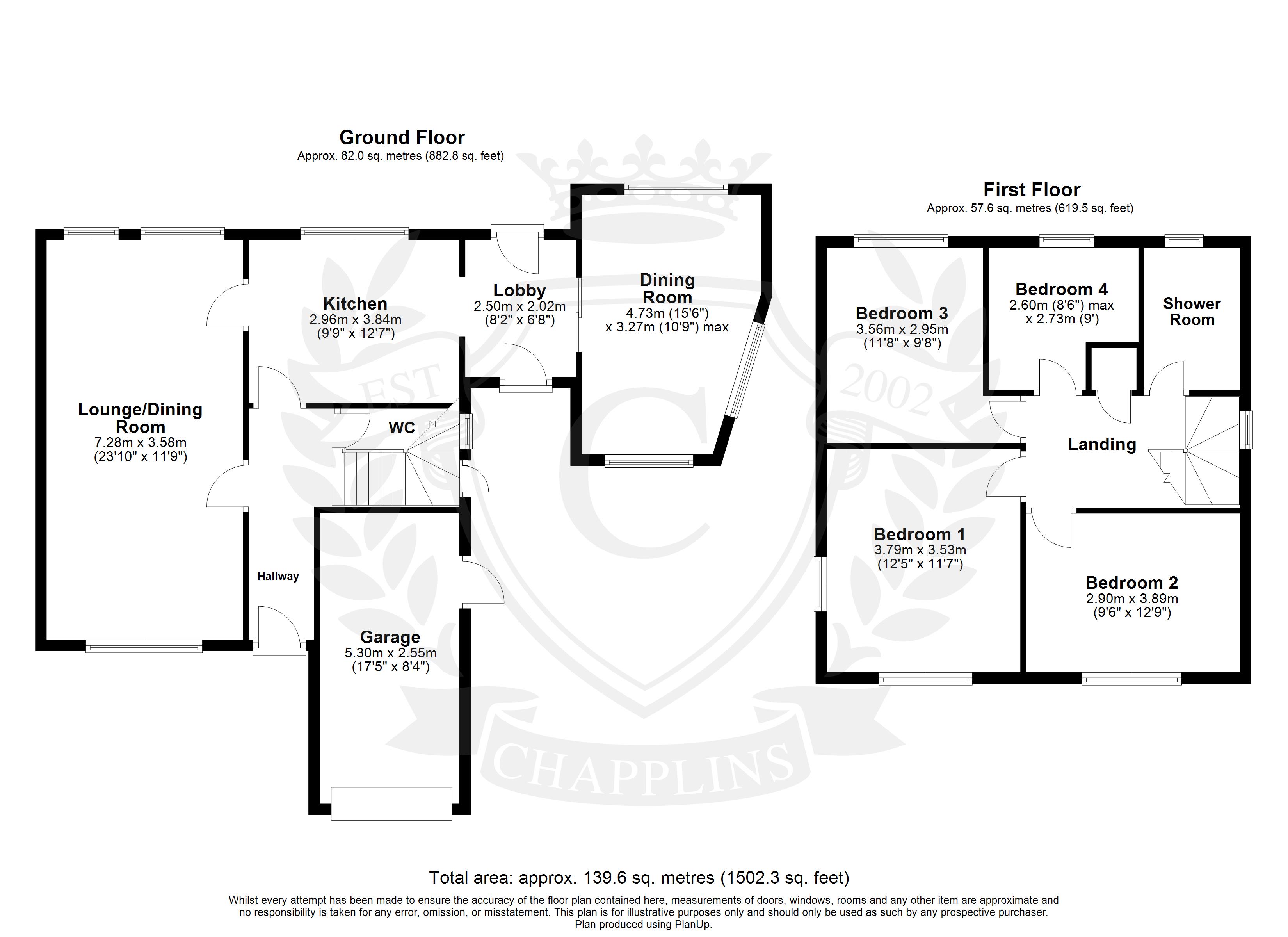 8, Bruce Close, Hampshire floorplan