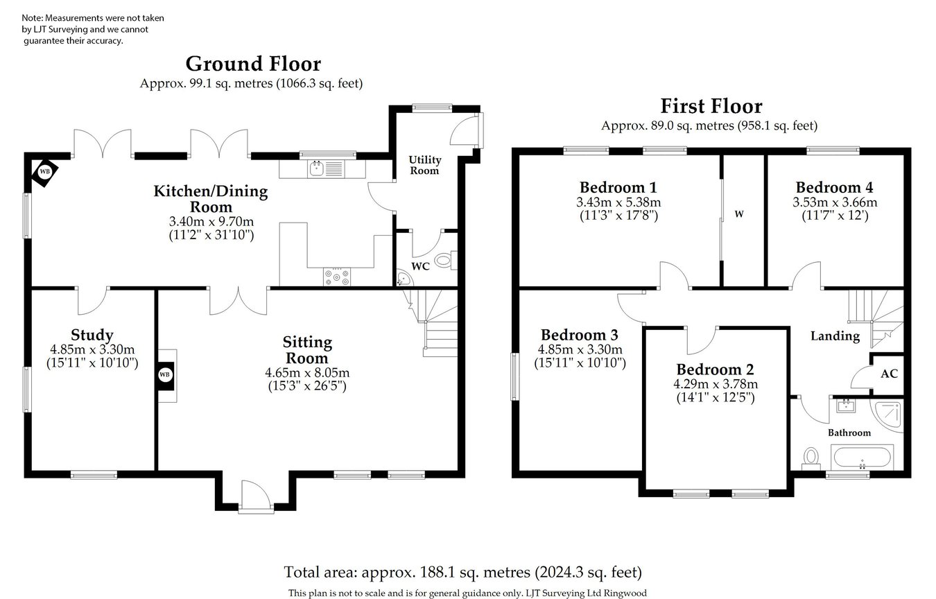 Sandford Gables, Ringwood floorplan