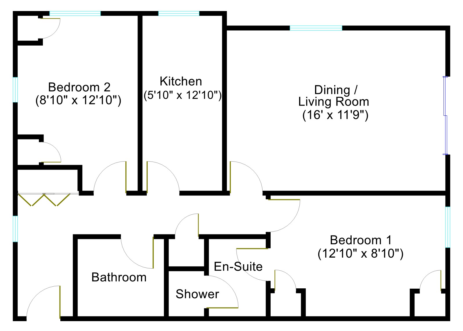 9 Watersedge, Bridge Street, Wickham floorplan