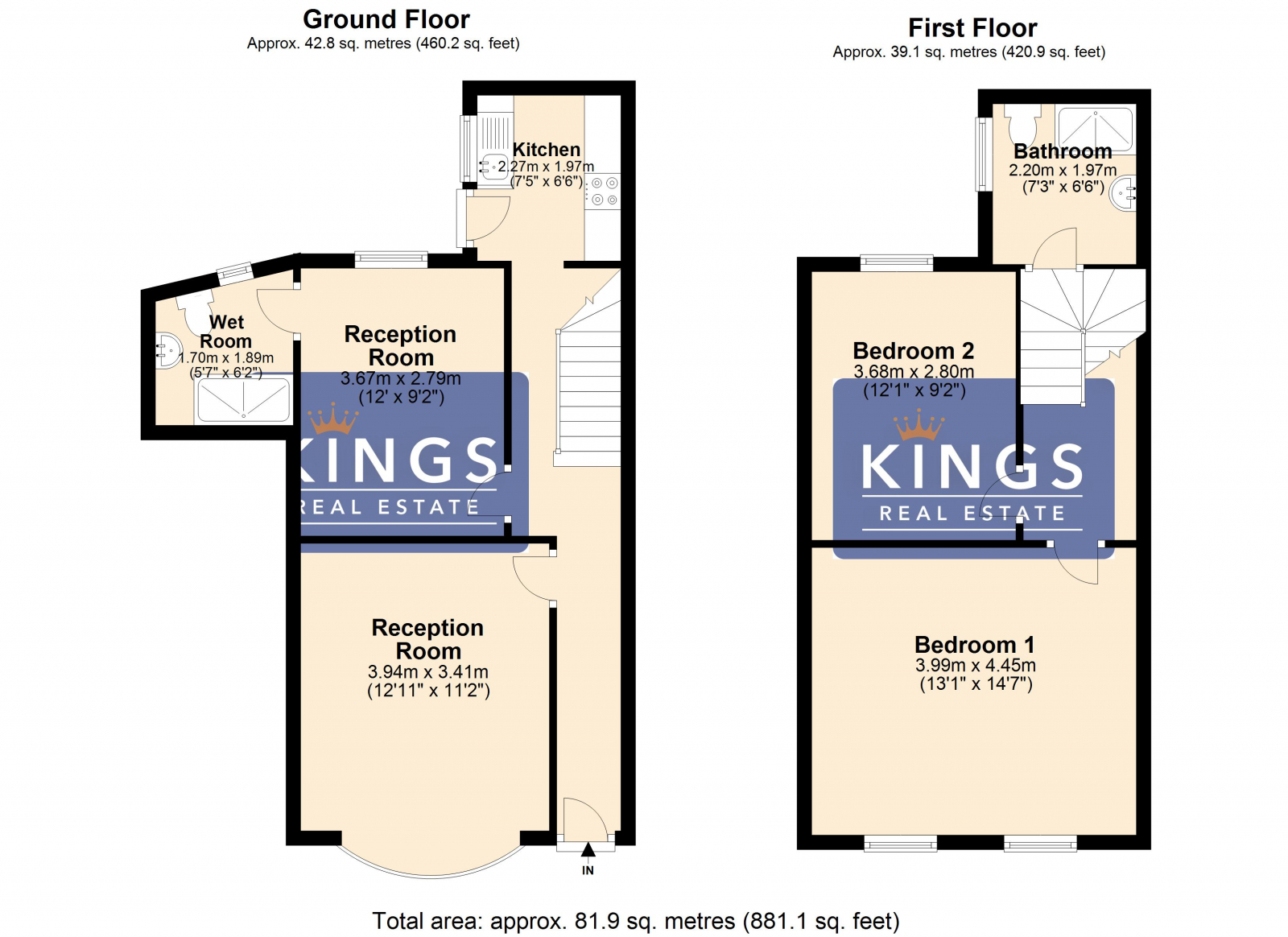 Sulgrave Road, Leicester LE5, 2 bedroom semidetached house for sale