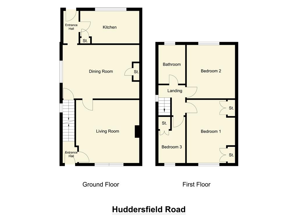 3 Bedrooms Semi-detached house for sale in Huddersfield Road, Dewsbury WF13