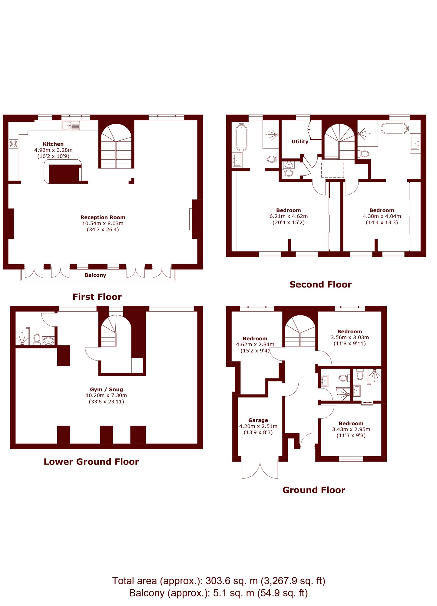 52, Eaton Mews North, London floorplan