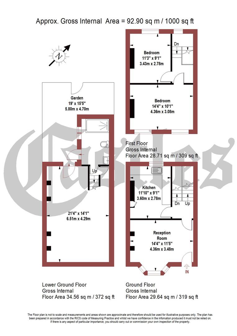 Eastway, E9 floorplan